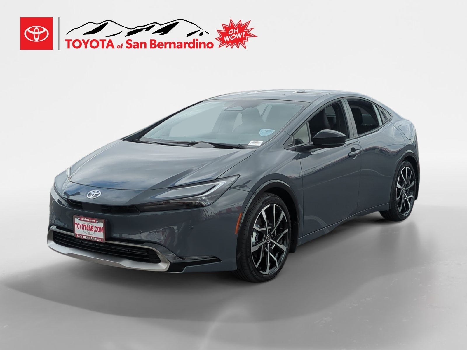 Gray 2026 Toyota Prius Plug-In Hybrid XSE FWD Hatchback Front-Wheel Drive Continuously Variable Transmission
