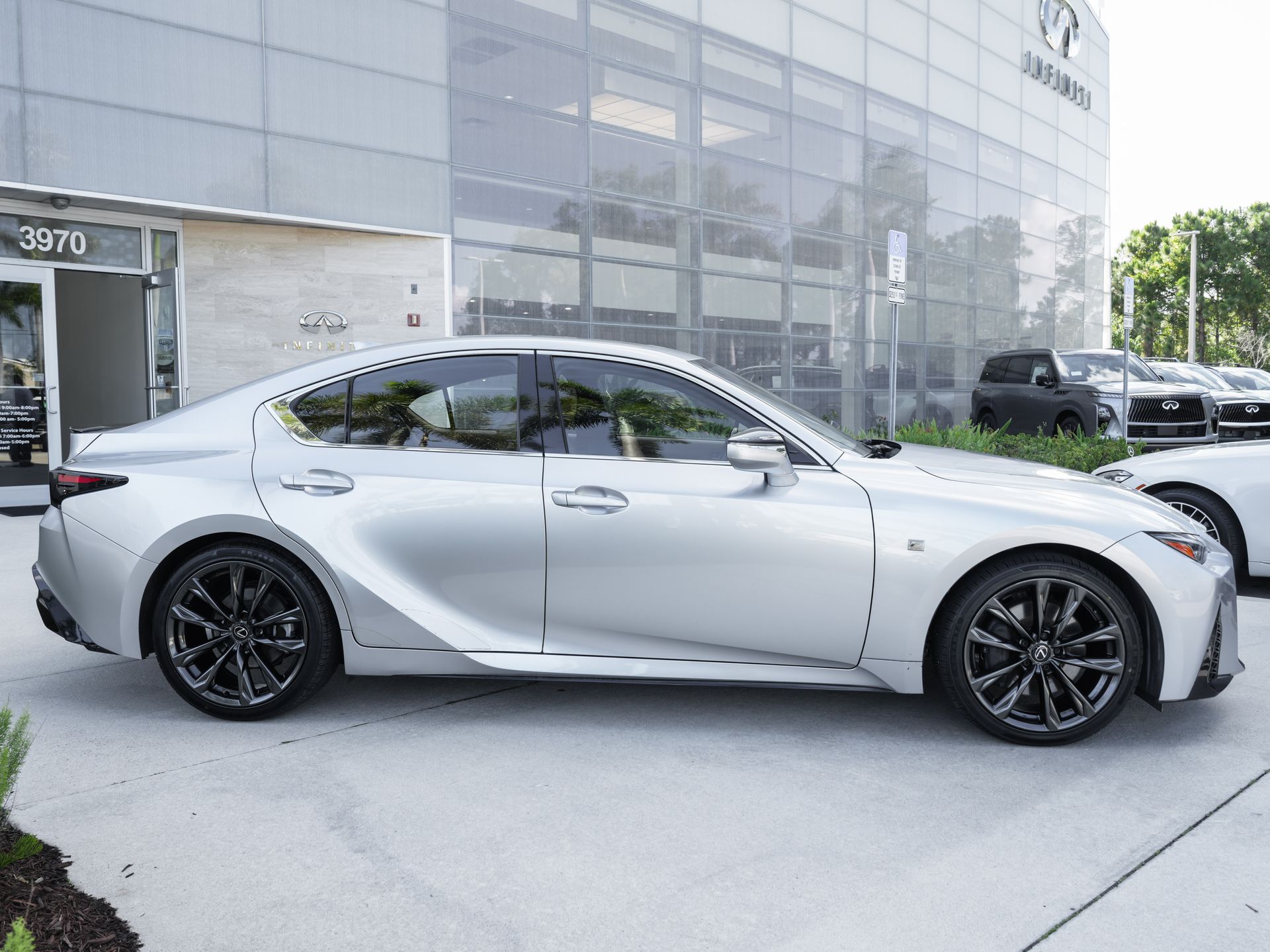 used 2023 Lexus IS car, priced at $36,300