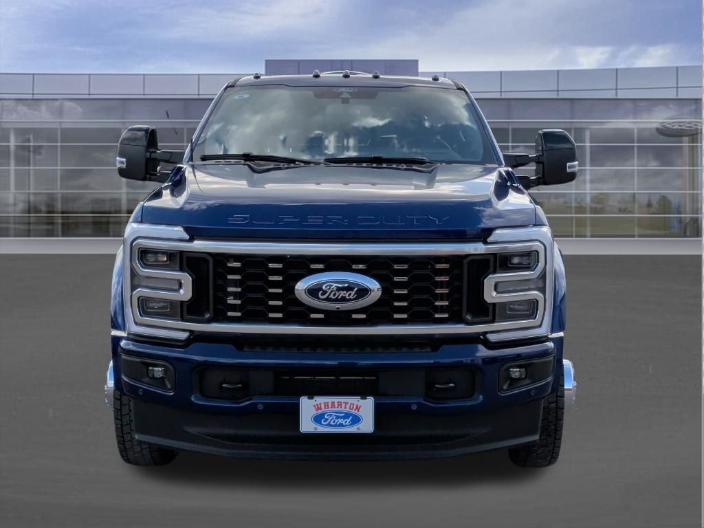 2026 Ford F-450SD Platinum Blue at Wharton Ford