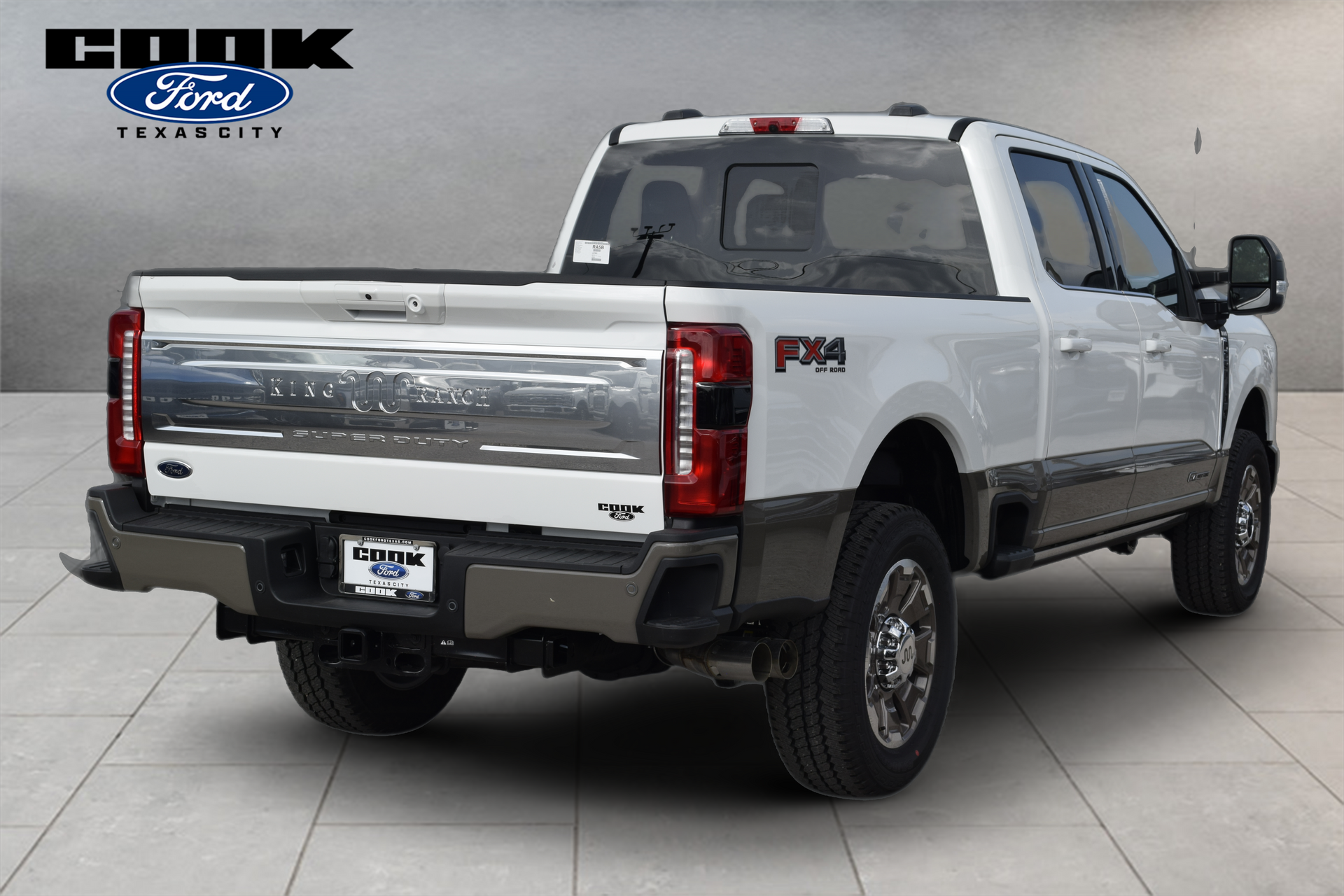 2026 Ford F-250SD King Ranch White at DeMontrond Gulf Freeway