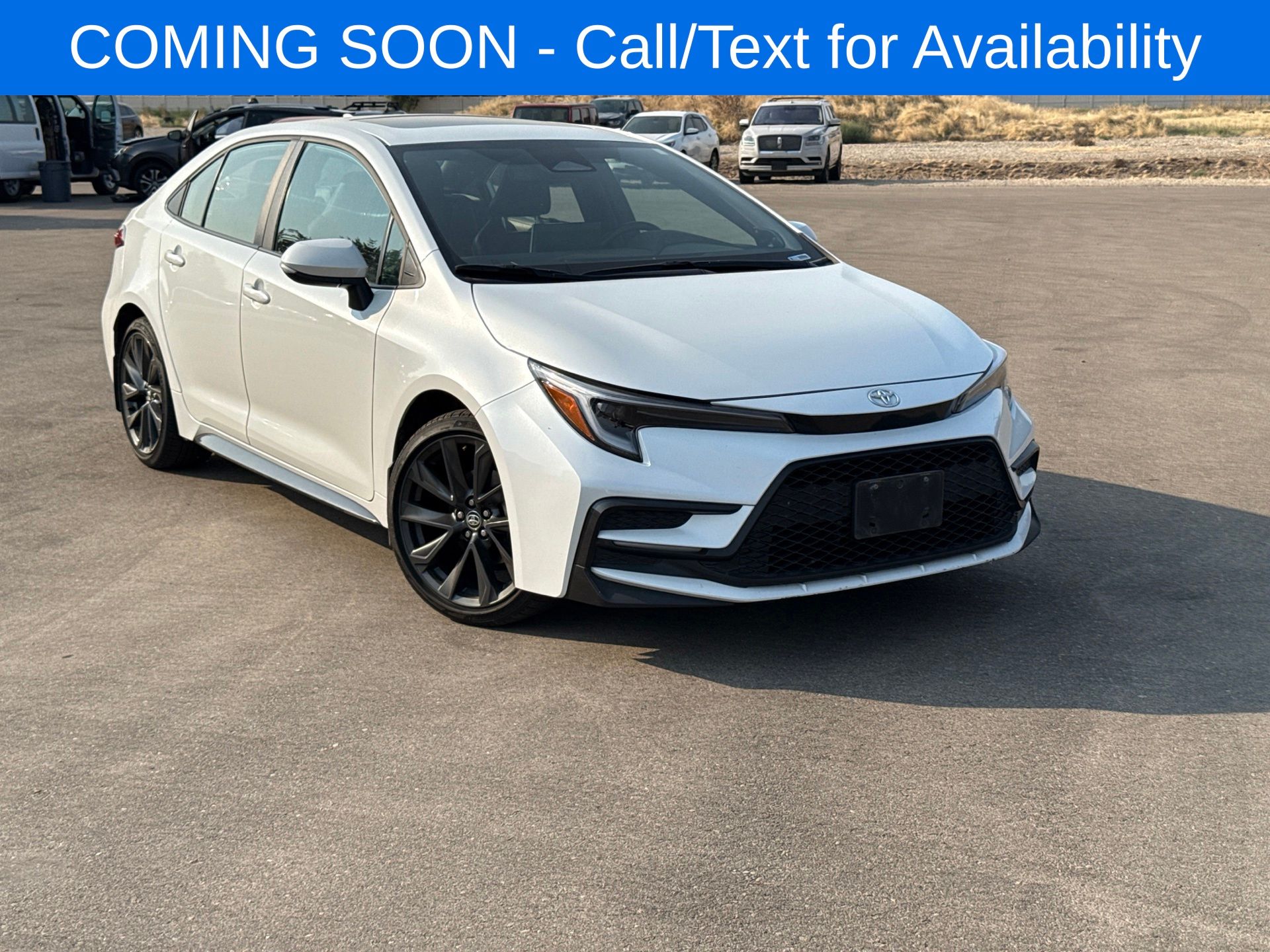 Pearl 2025 Toyota Corolla Sedan Front-Wheel Drive Continuously Variable Transmission