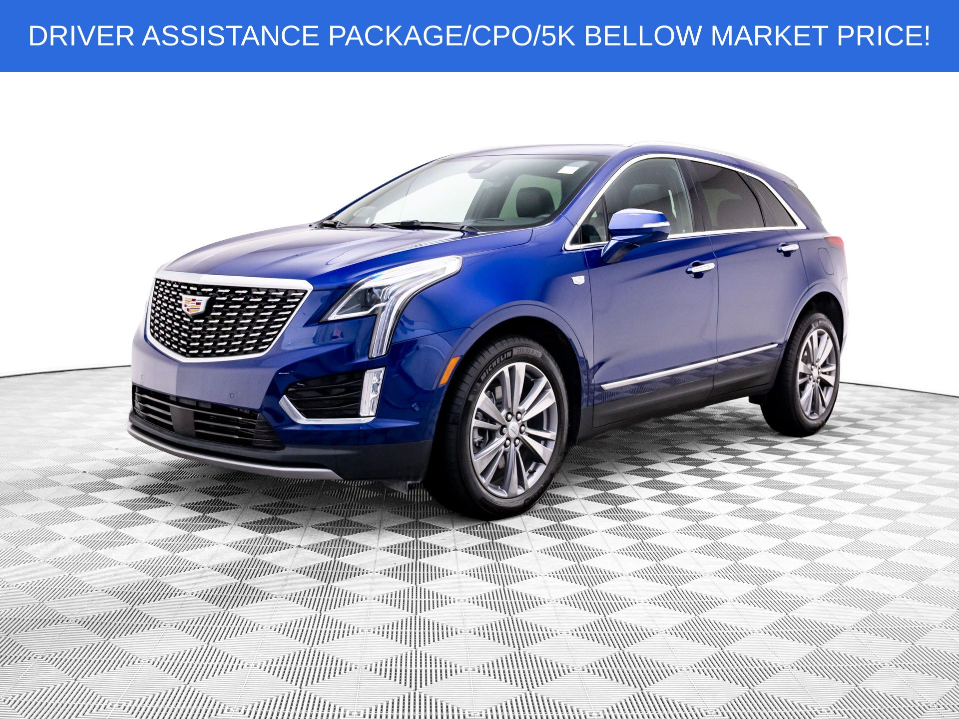 Opulent Blue Metallic 2026 Cadillac XT5 SUV / Crossover Four-Wheel Drive 9-Speed Automatic