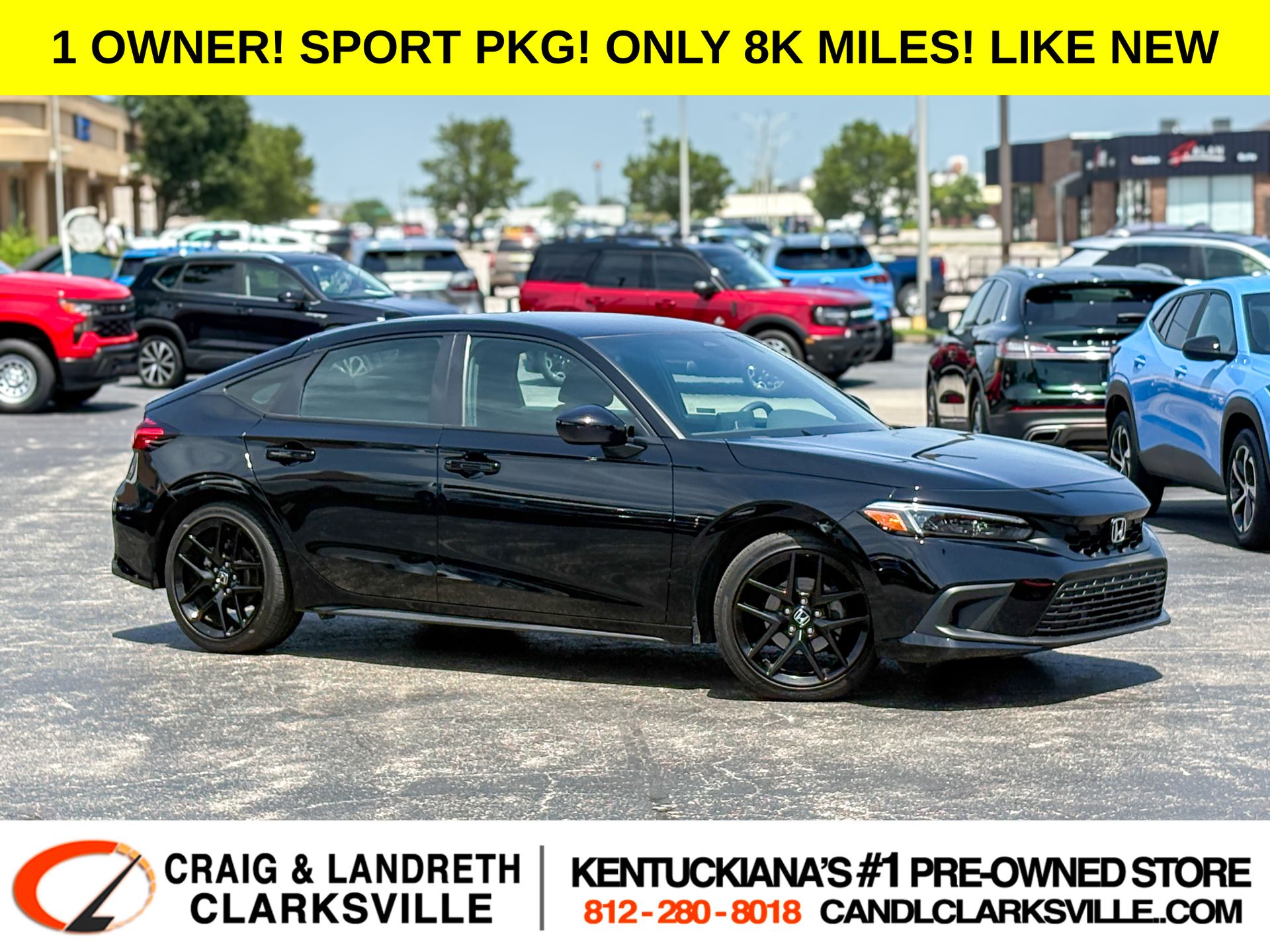 2022 Honda Civic Hatchback Sport FWD