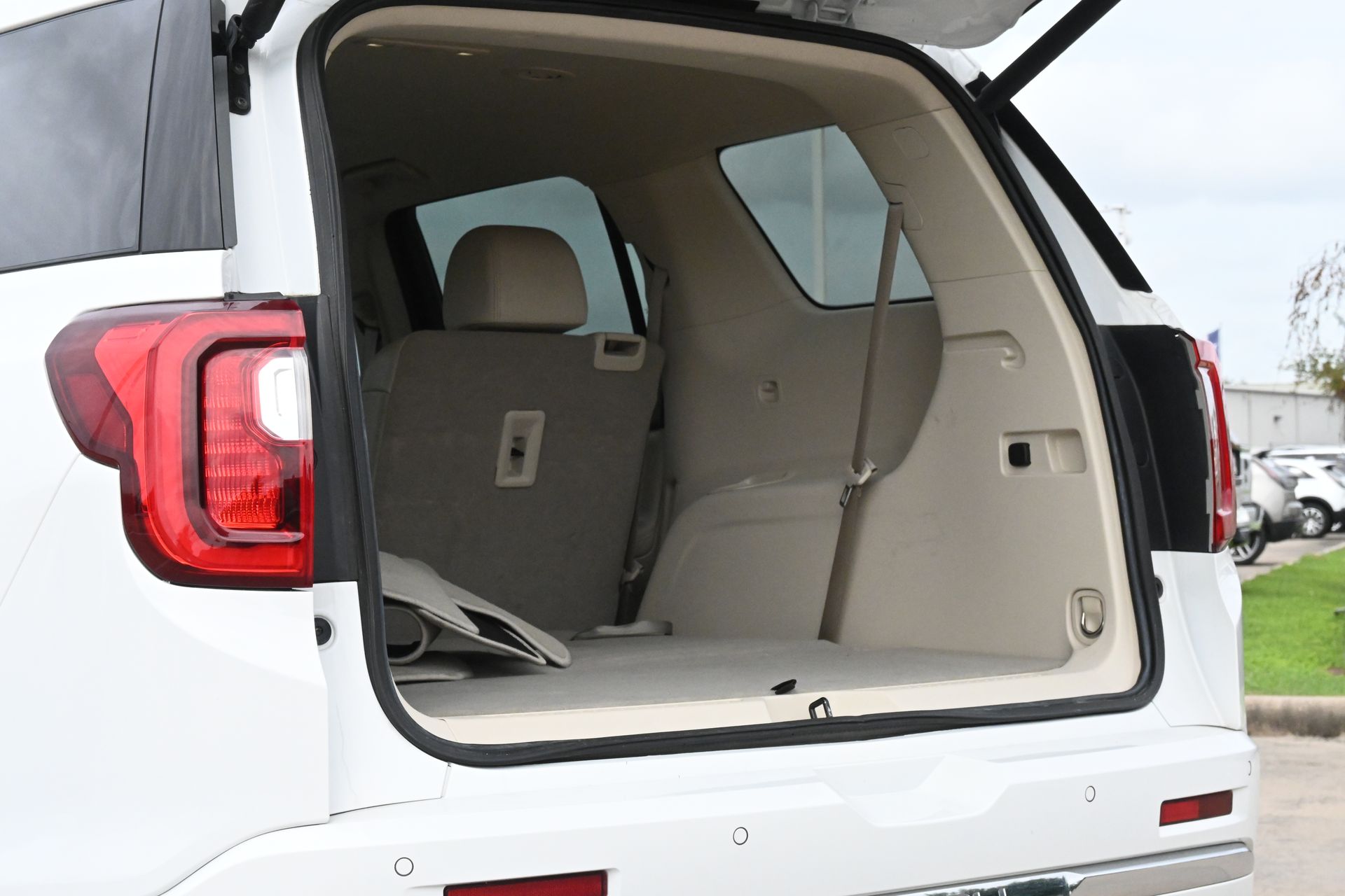2023 GMC Acadia Denali White at DeMontrond Auto Country