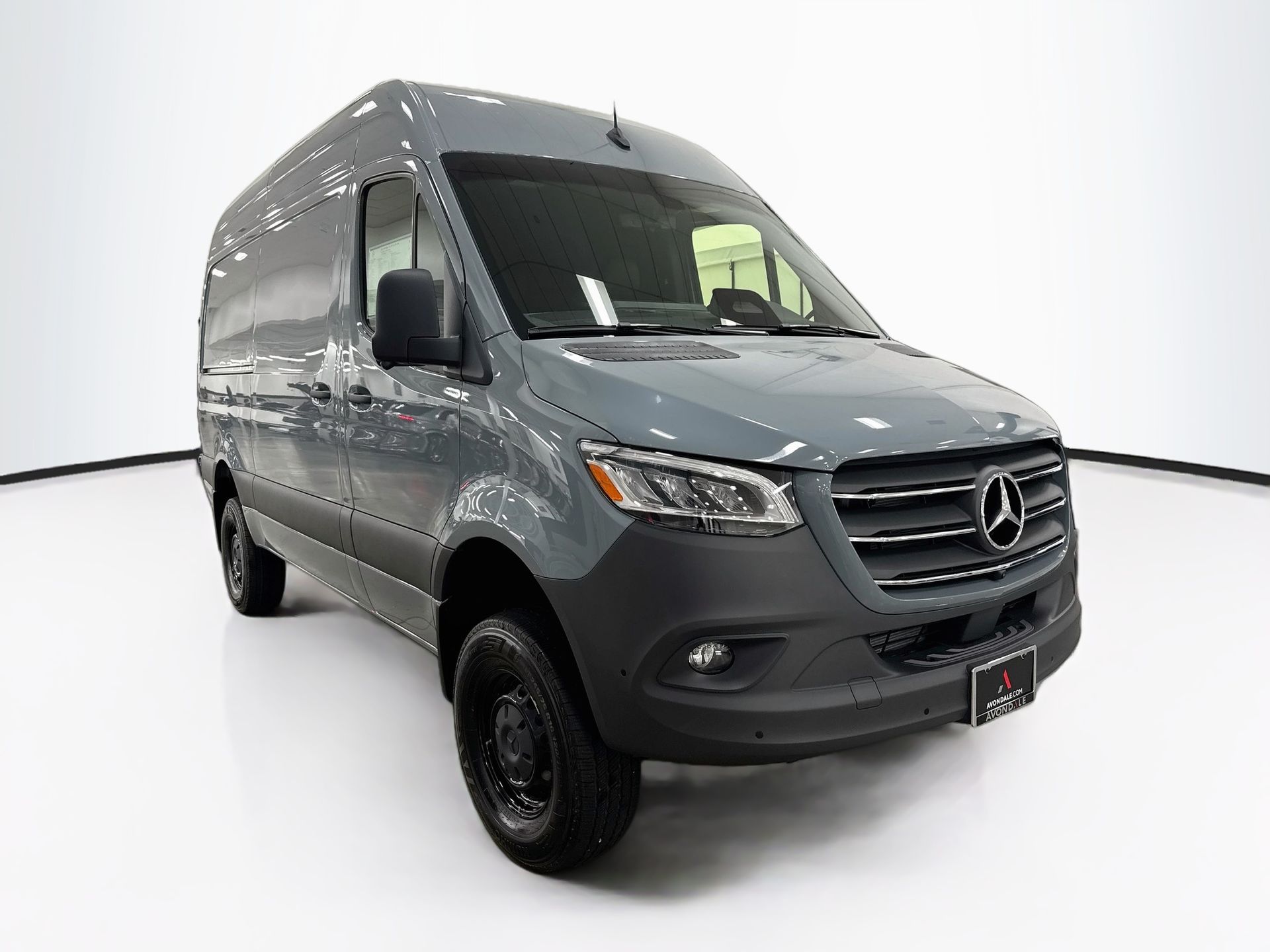 Blue Grey 2026 Mercedes-Benz Sprinter Cargo Van All-Wheel Drive 9-Speed Automatic