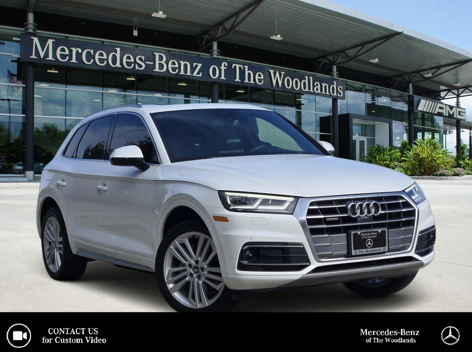 Ibis White 2018 Audi Q5 2.0 TFSI quattro Prestige SUV / Crossover All-Wheel Drive 7-Speed Automatic