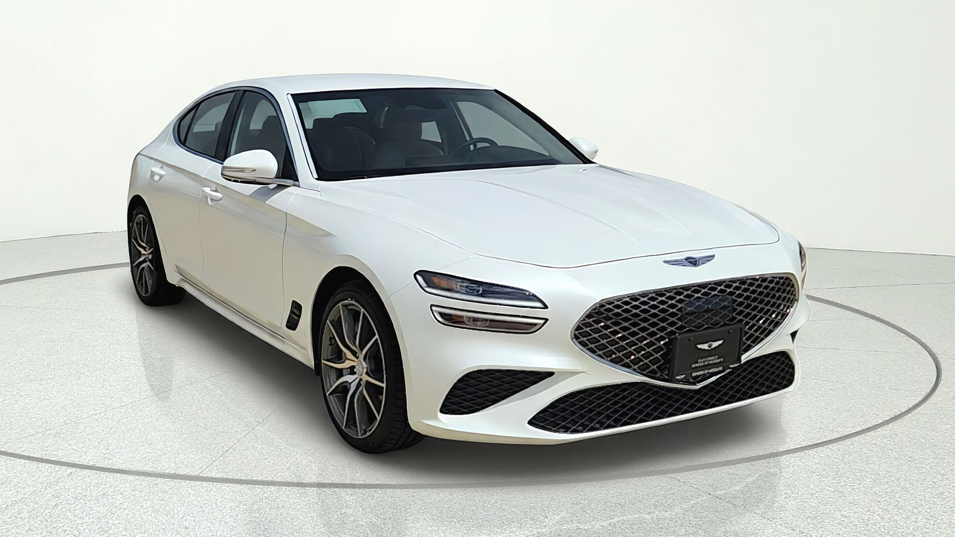 Uyuni White 2026 Genesis G70 Sedan Rear-Wheel Drive 8-Speed Automatic