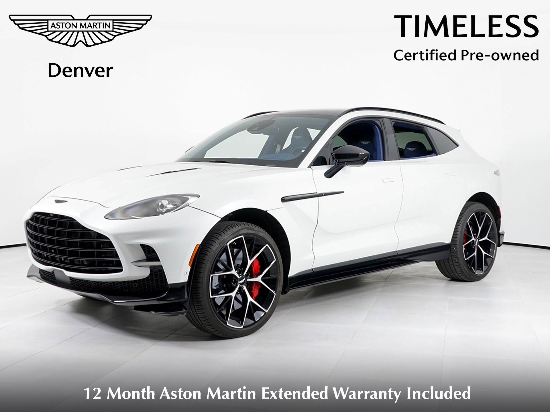 Q Neutron White 2024 Aston Martin DBX SUV / Crossover All-Wheel Drive 9-Speed Automatic