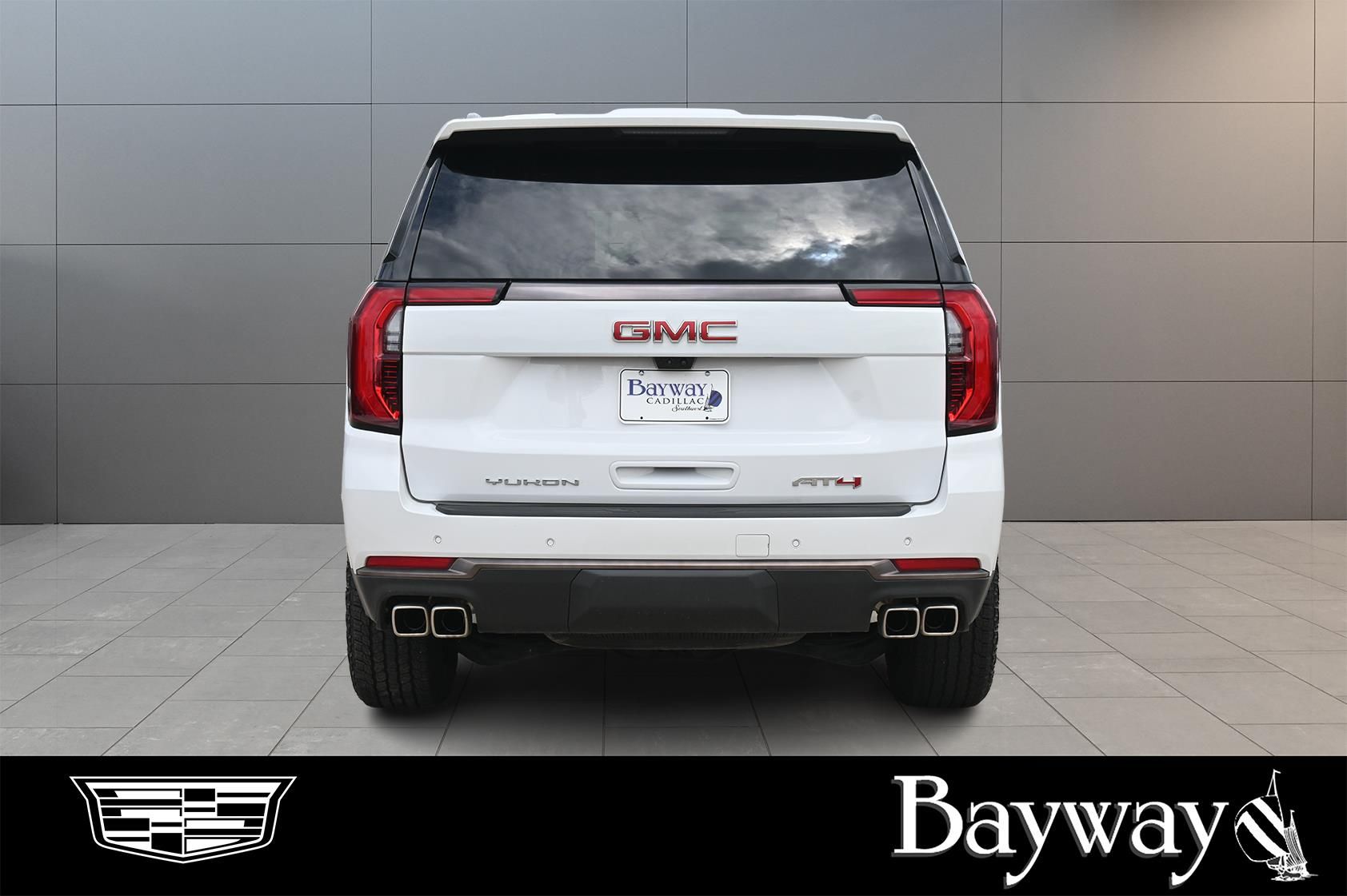 2026 GMC Yukon AT4 Ultimate White at Central Houston Nissan