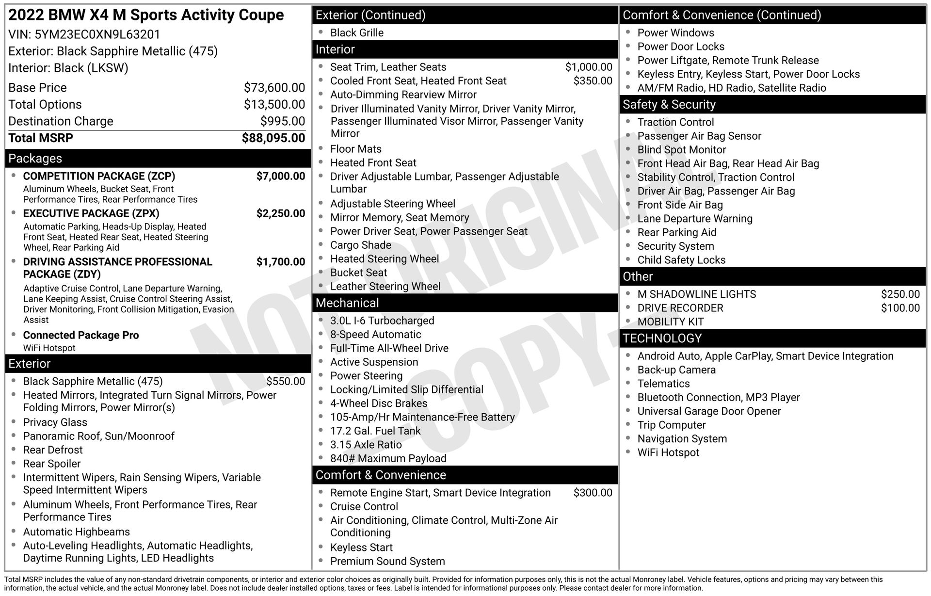 2022 BMW X4 - Image 3