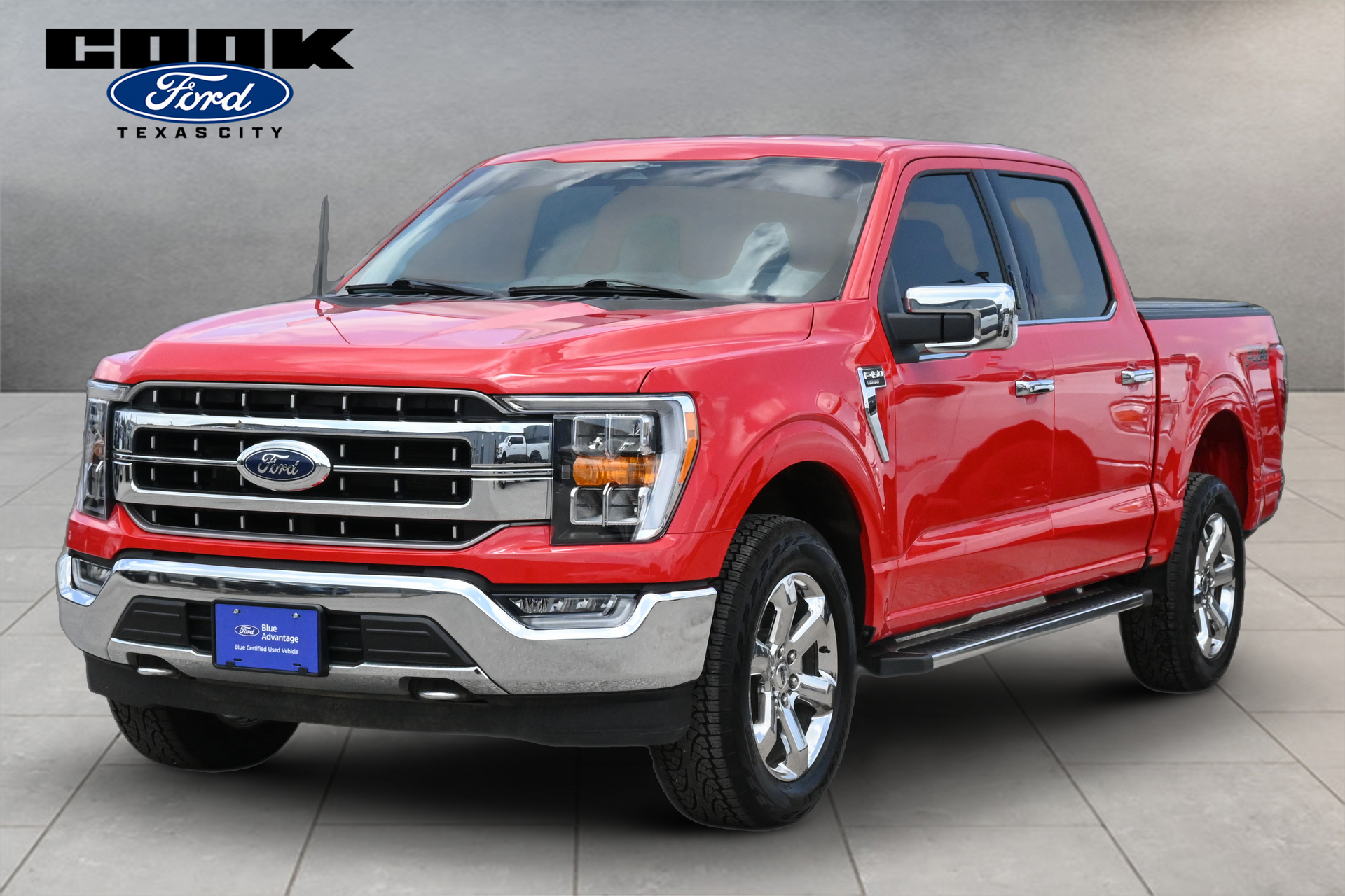 2023 Ford F-150 Lariat Red at EAG Ford Navasota
