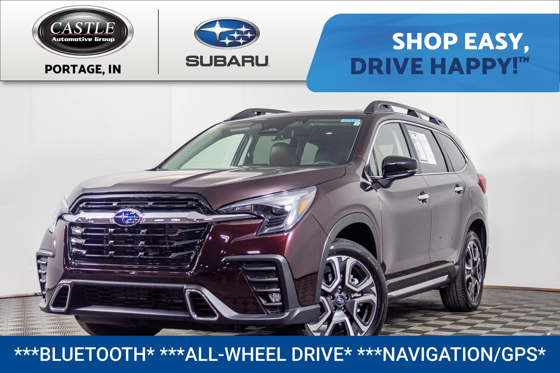 Dark Mahogany Pearl 2026 Subaru Ascent Touring AWD SUV / Crossover All-Wheel Drive Continuously Variable Transmission