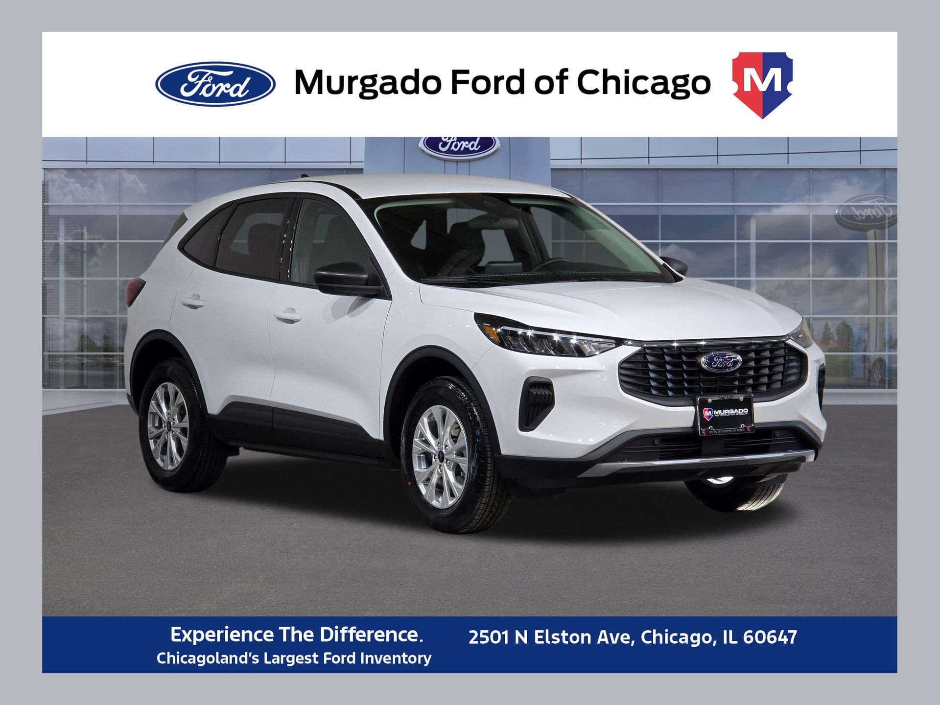 Oxford White 2026 Ford Escape SUV / Crossover All-Wheel Drive 8-Speed Automatic