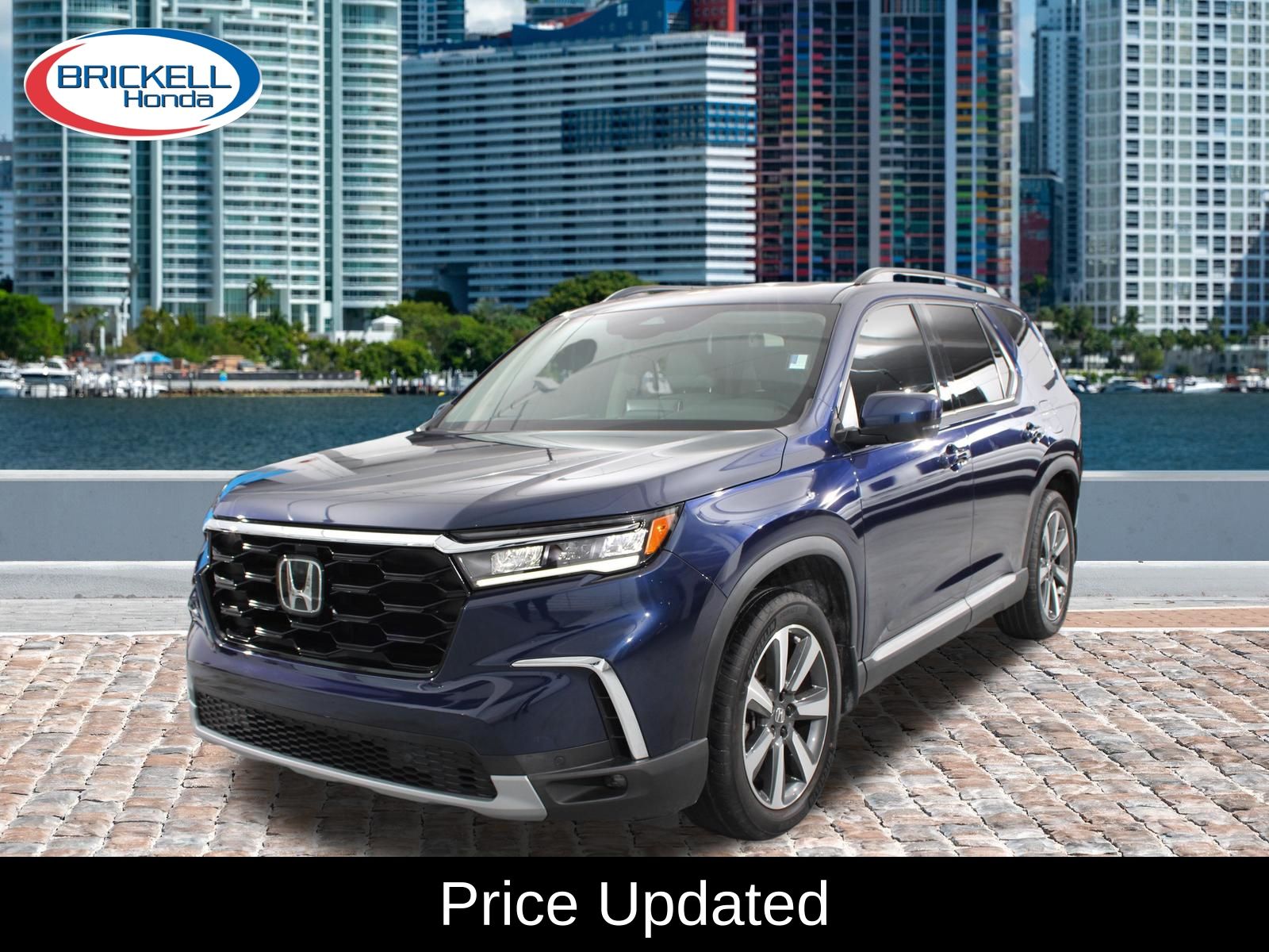 Black (Obsidian Blue Pearl) 2023 Honda Pilot SUV / Crossover Front-Wheel Drive Automatic