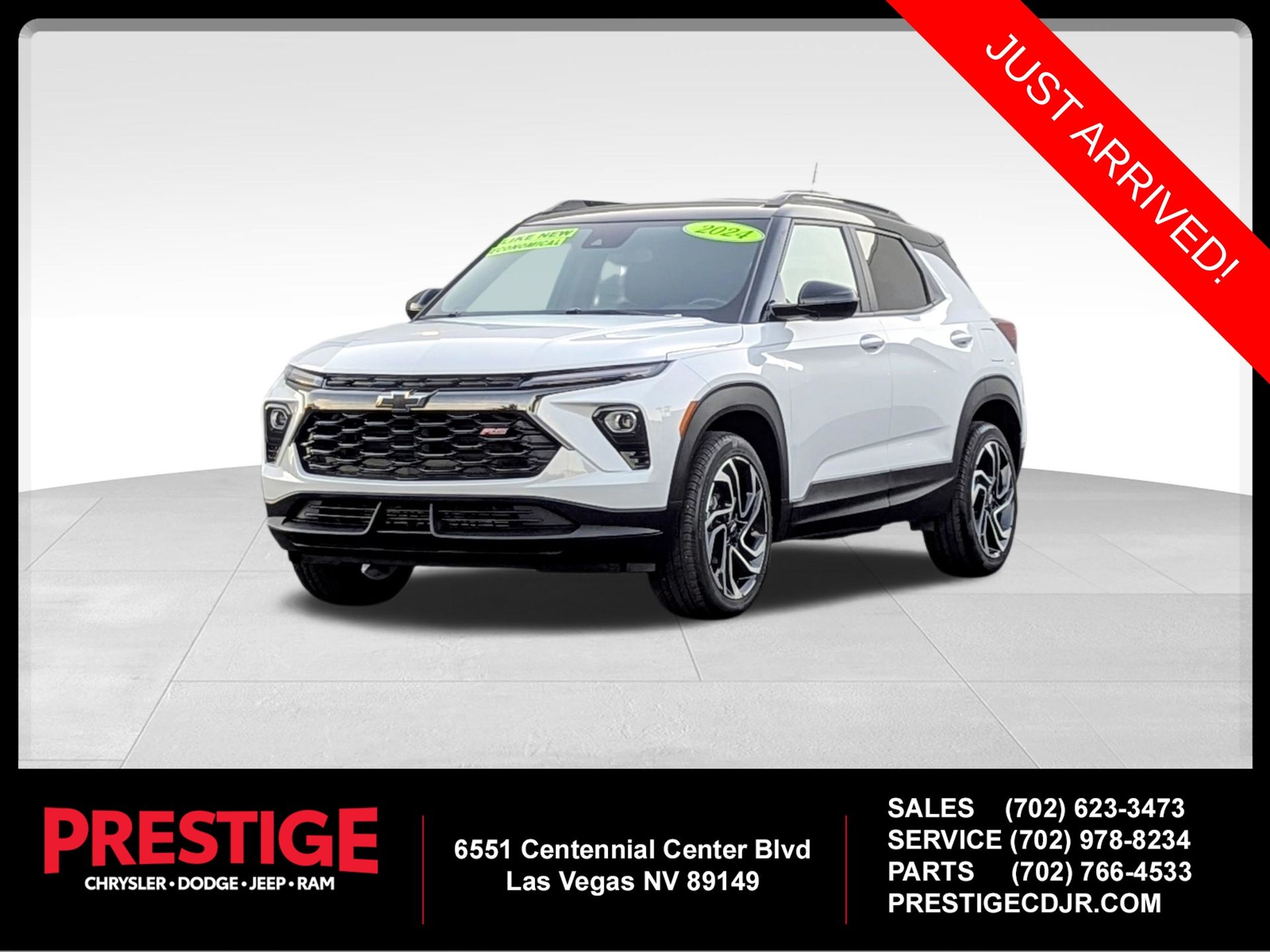 Summit White 2024 Chevrolet Trailblazer RS AWD SUV / Crossover Four-Wheel Drive 9-Speed Automatic