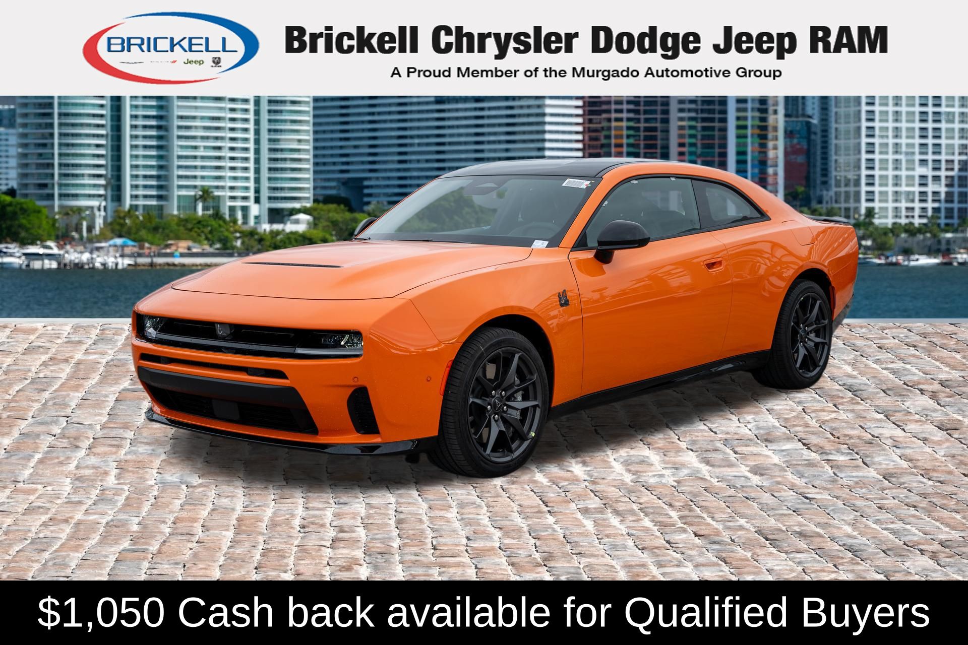 Header Orange Clearcoat 2026 Dodge Charger Daytona Scat Pack Coupe AWD Coupe All-Wheel Drive 8-Speed Automatic