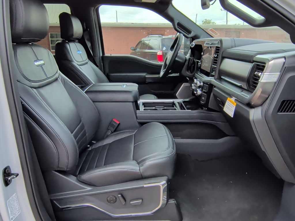 2026 Ford F-450SD Platinum White at Wharton Ford