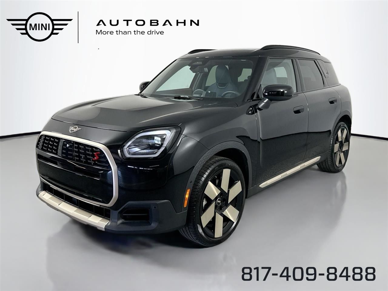 Midnight Black II Metallic 2025 MINI Countryman Cooper S ALL4 SUV / Crossover All-Wheel Drive 7-Speed Automatic
