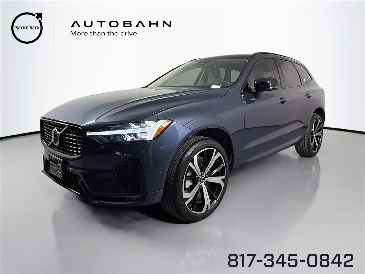 Denim Blue Metallic 2025 Volvo XC60 B5 Ultra Dark Theme AWD SUV / Crossover All-Wheel Drive Automatic