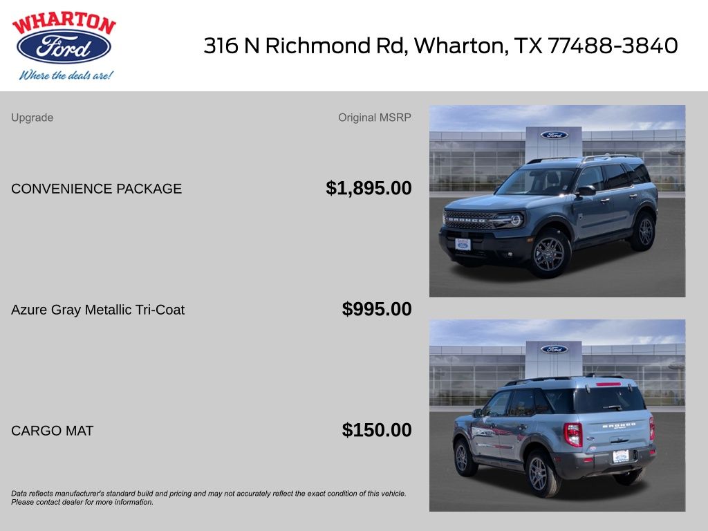 2025 Ford Bronco Sport Big Bend - 1