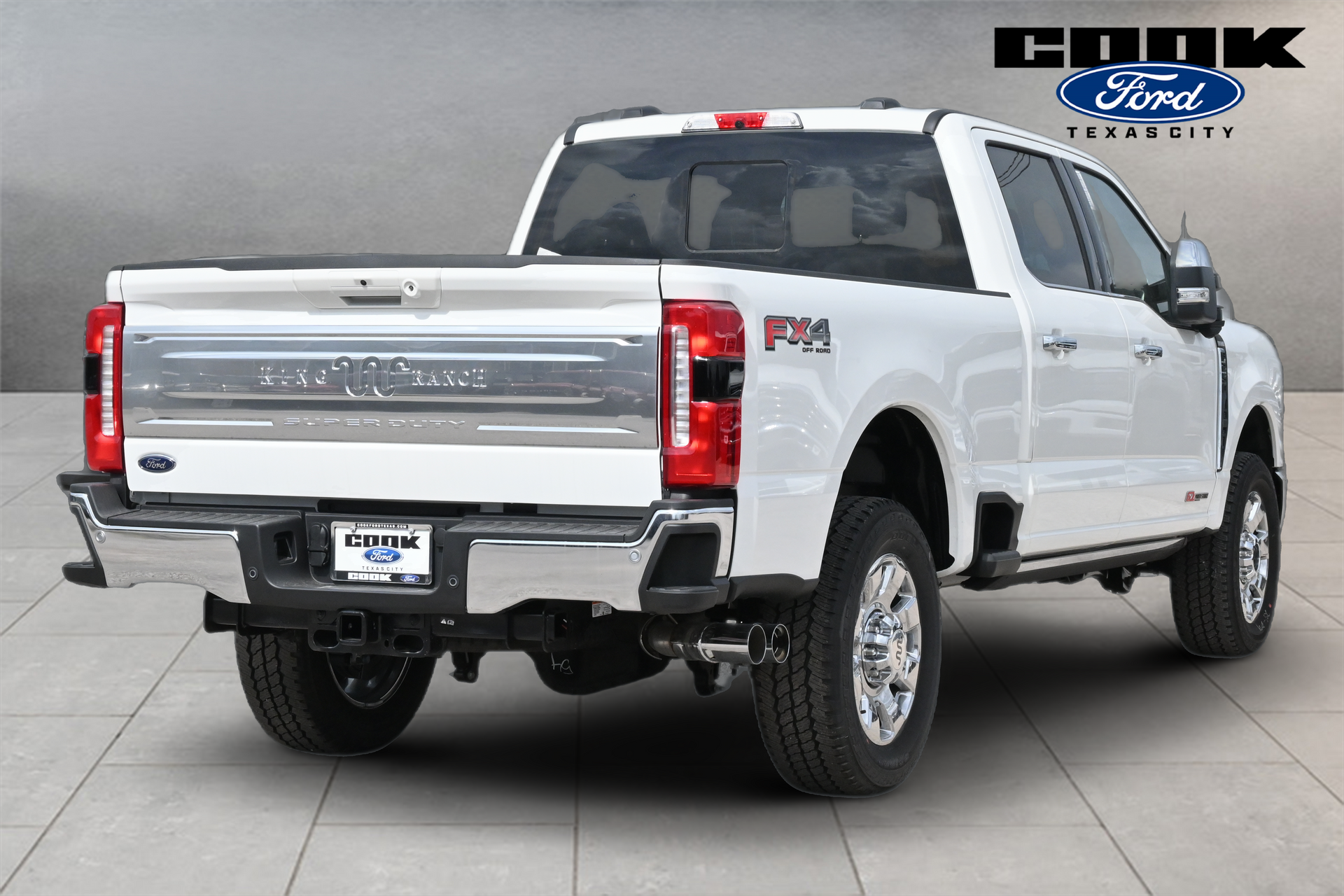 2026 Ford F-250SD King Ranch White at DeMontrond Gulf Freeway