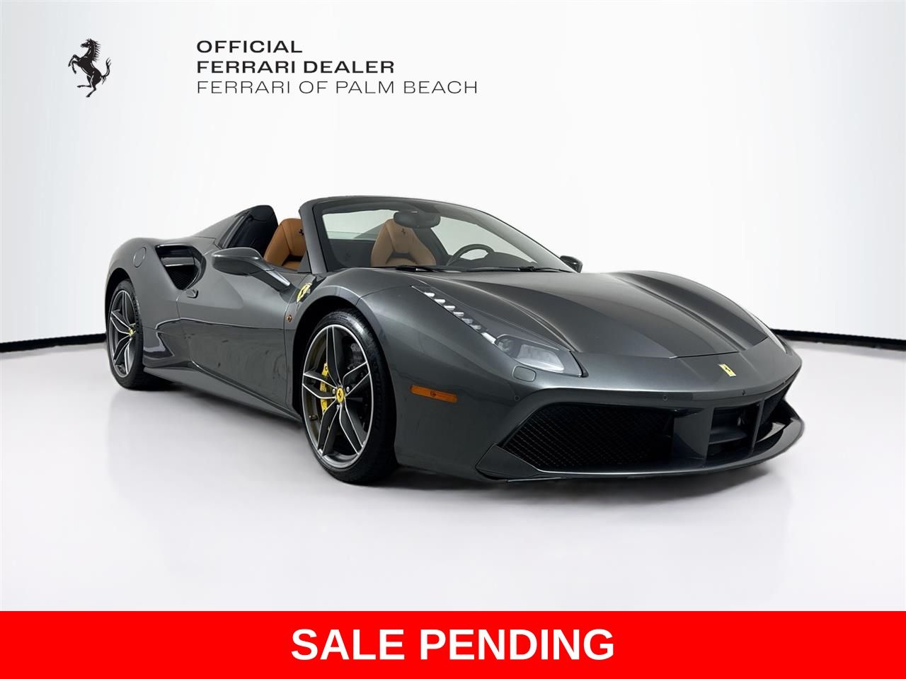 cabrioletキャブリオレ　パールリング Certified Pre-Owned 2018 Ferrari 488 Spider Base 2D Convertible in