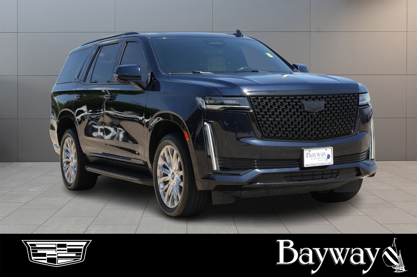 2021 Cadillac Escalade Premium Luxury Blue at Bayway Cadillac Southwest