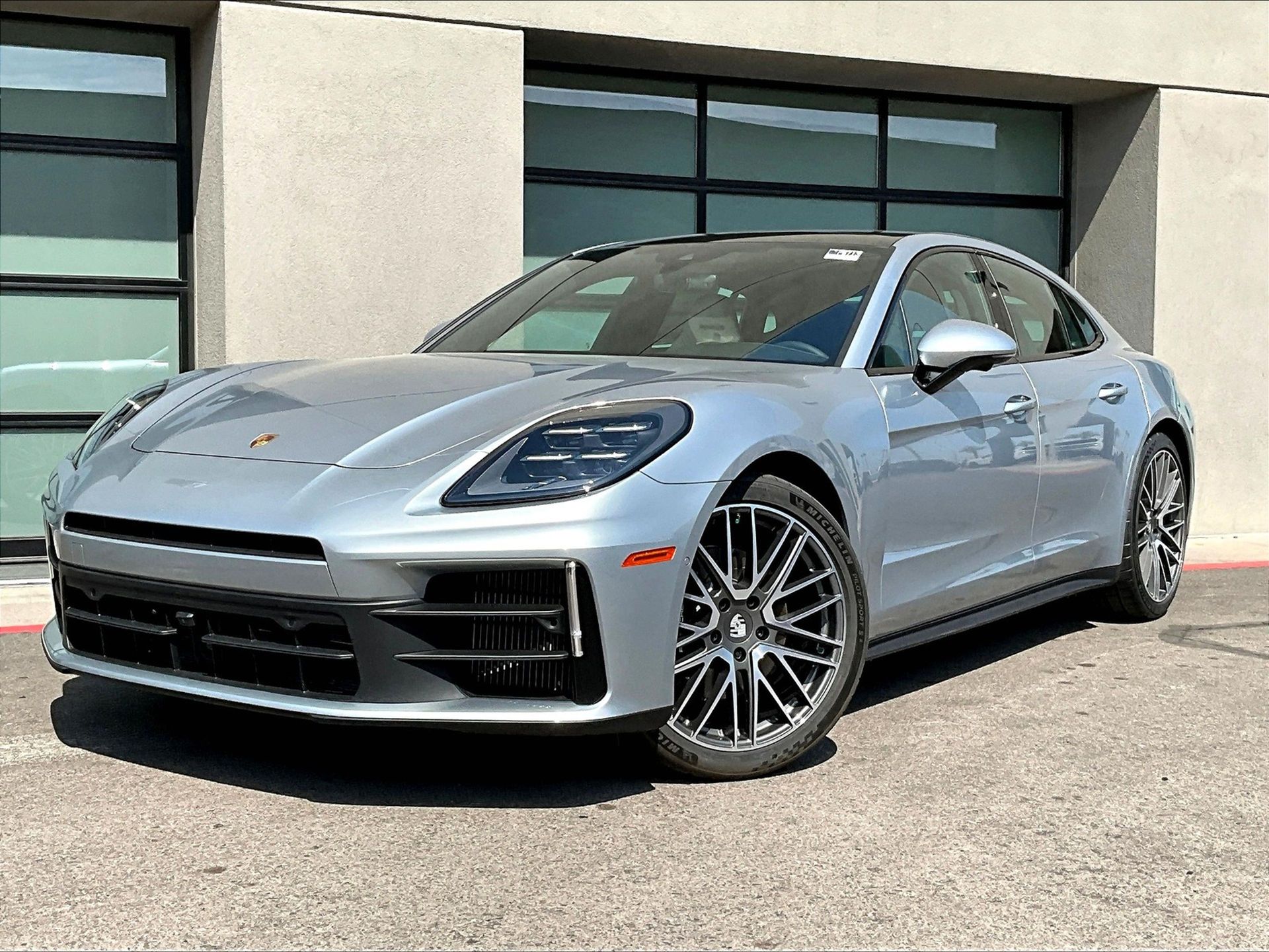 Dolomite Silver Metallic 2025 Porsche Panamera Sedan All-Wheel Drive 8-Speed Automatic