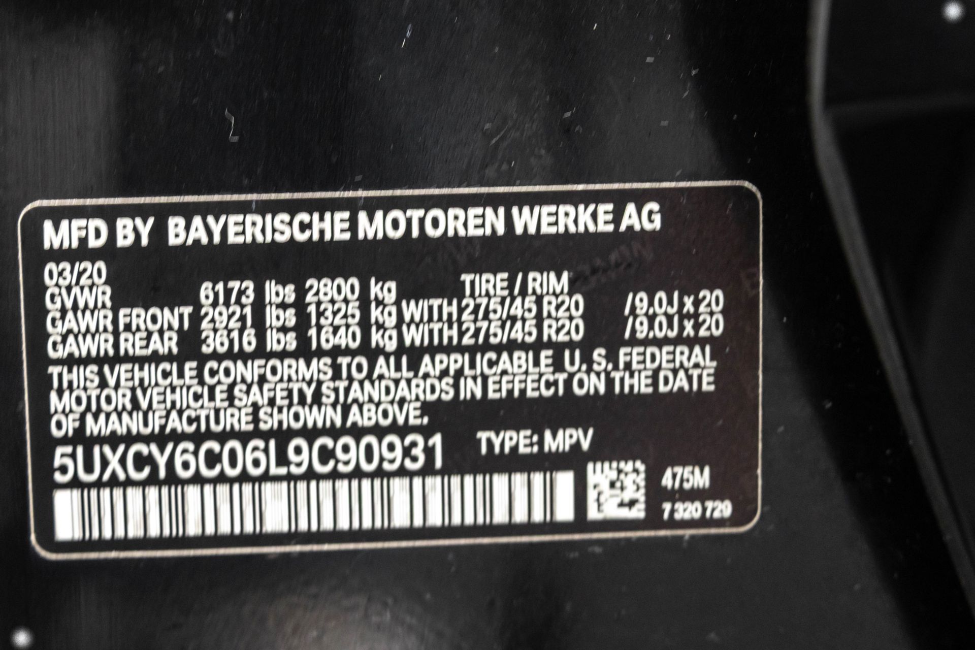 2020 BMW X6 - Image 45