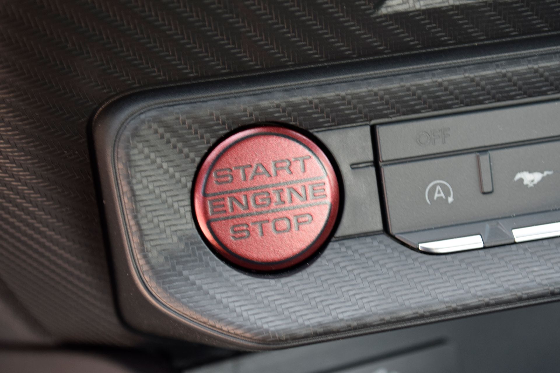 2026 Ford Mustang EcoBoost Red at EAG Ford Navasota