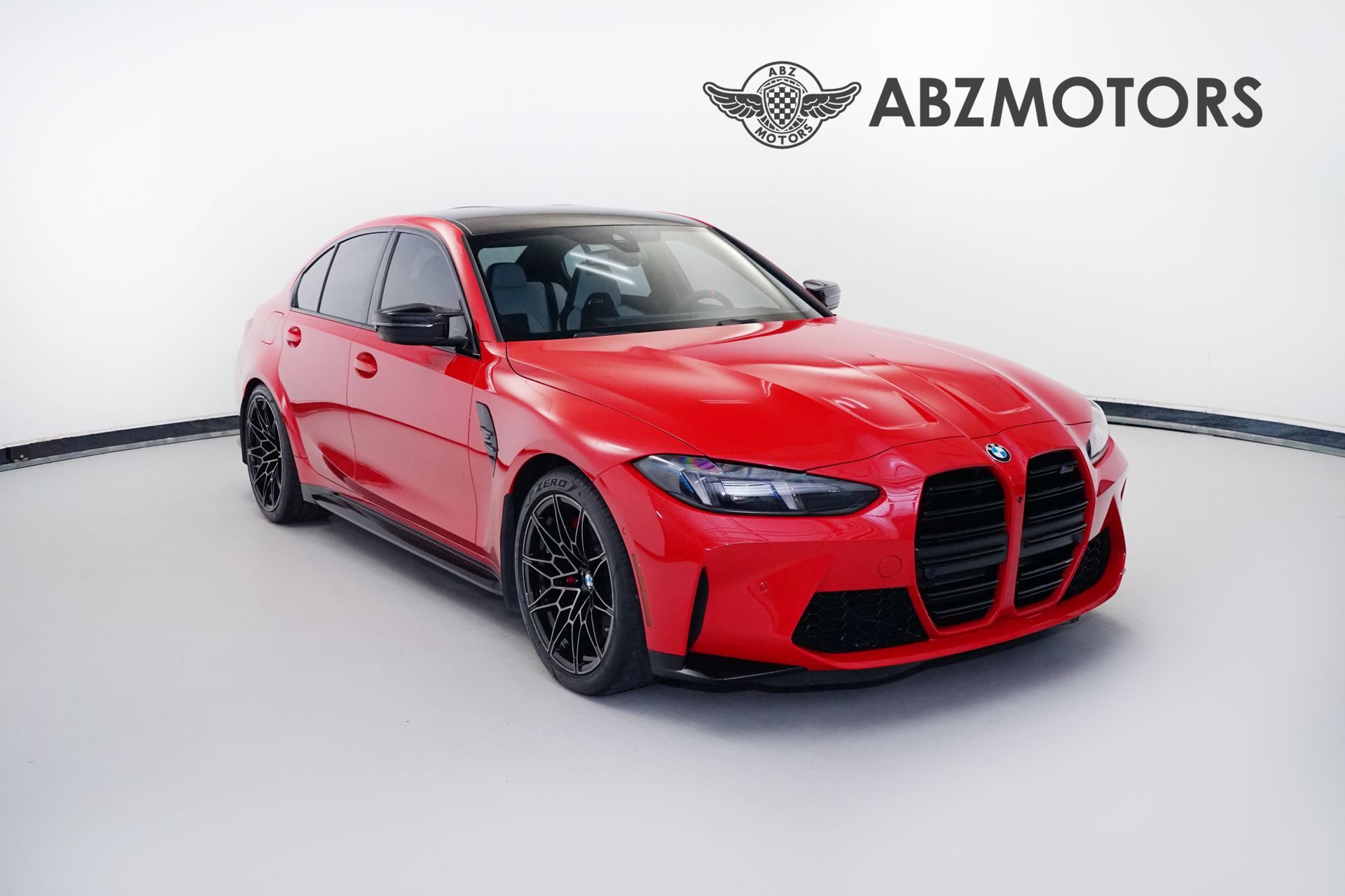 Red 2025 BMW M3 Sedan All-Wheel Drive Automatic