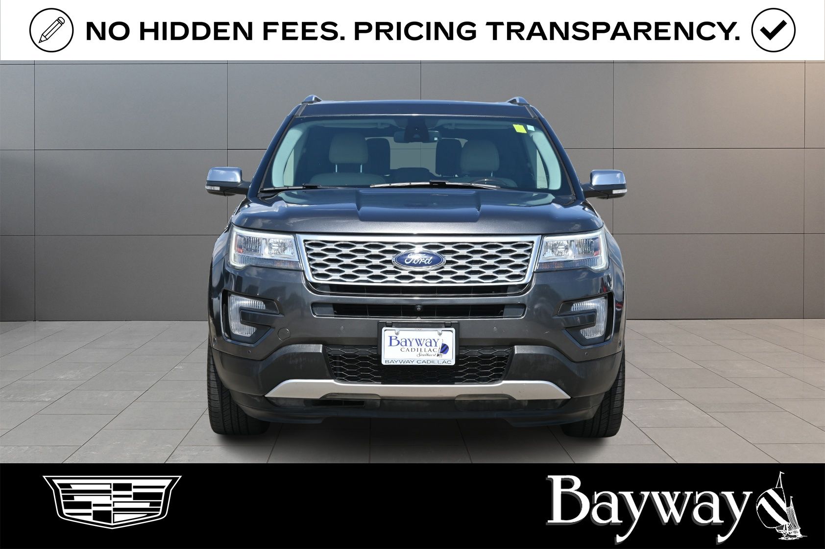 2017 Ford Explorer Platinum Gray at Legacy Ford