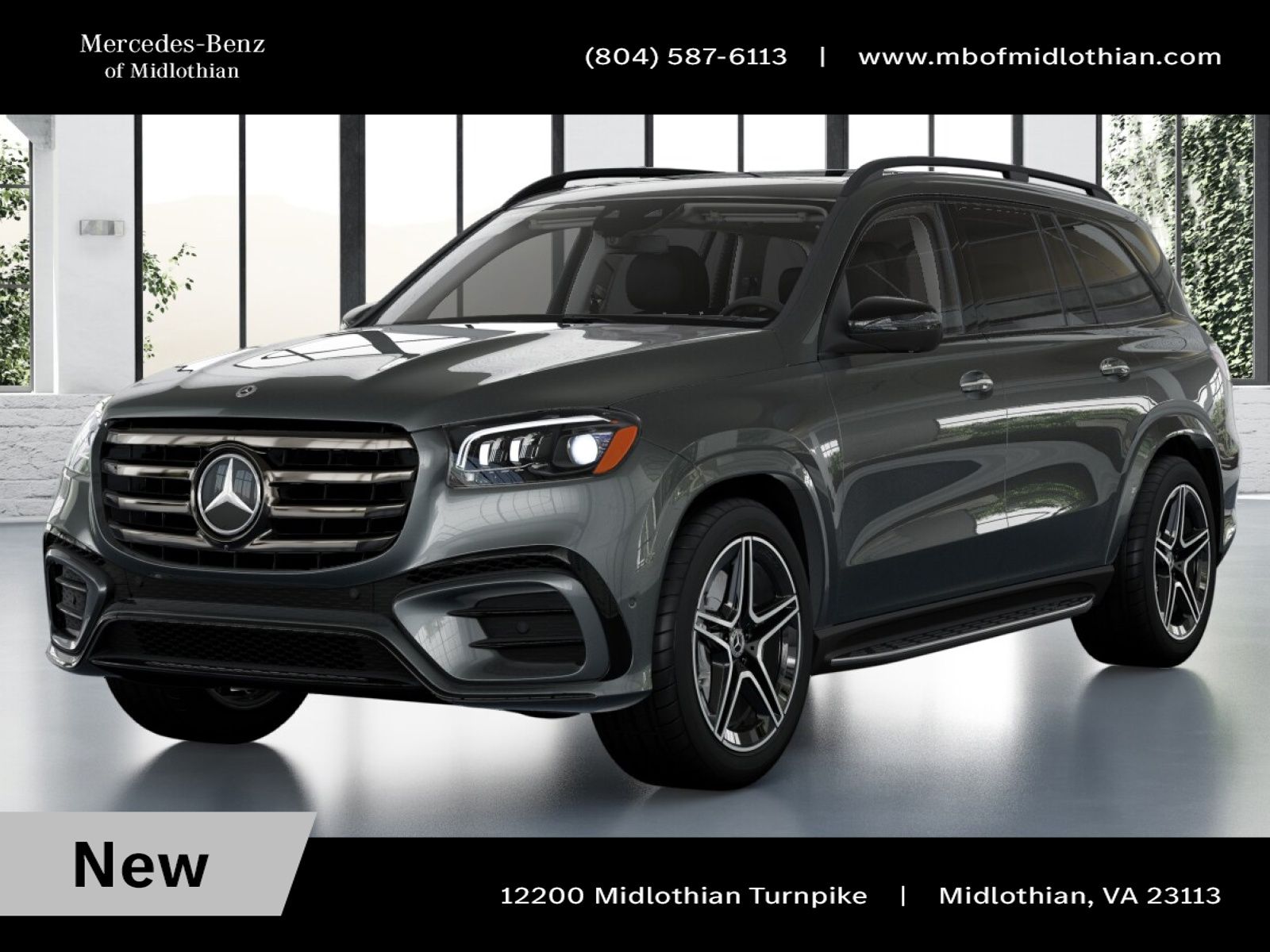 Selenite Gray Metallic 2026 Mercedes-Benz GLS SUV / Crossover All-Wheel Drive 9-Speed Automatic