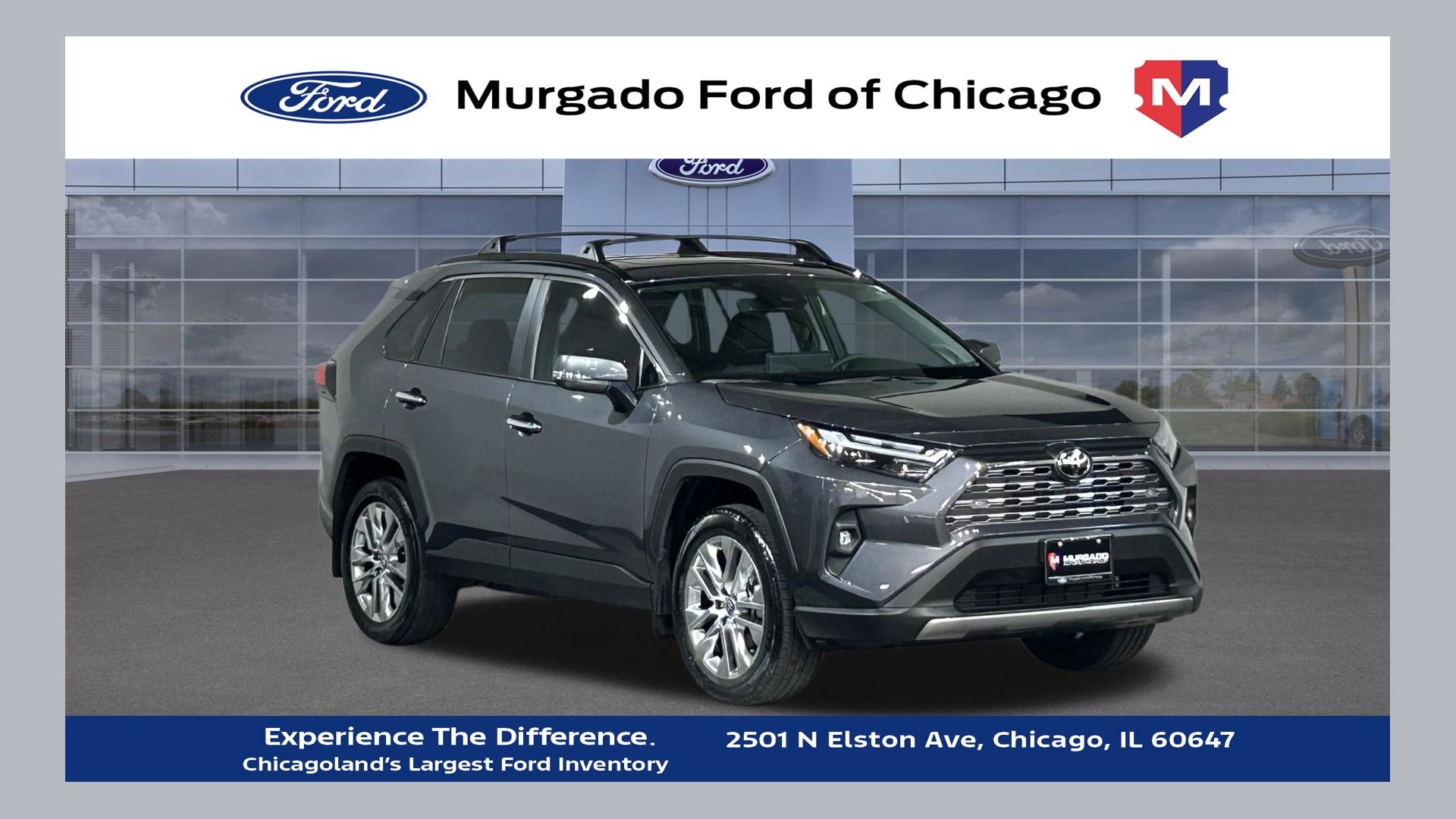 Magnetic Gray Metallic 2025 Toyota RAV4 SUV / Crossover Front-Wheel Drive 8-Speed Automatic