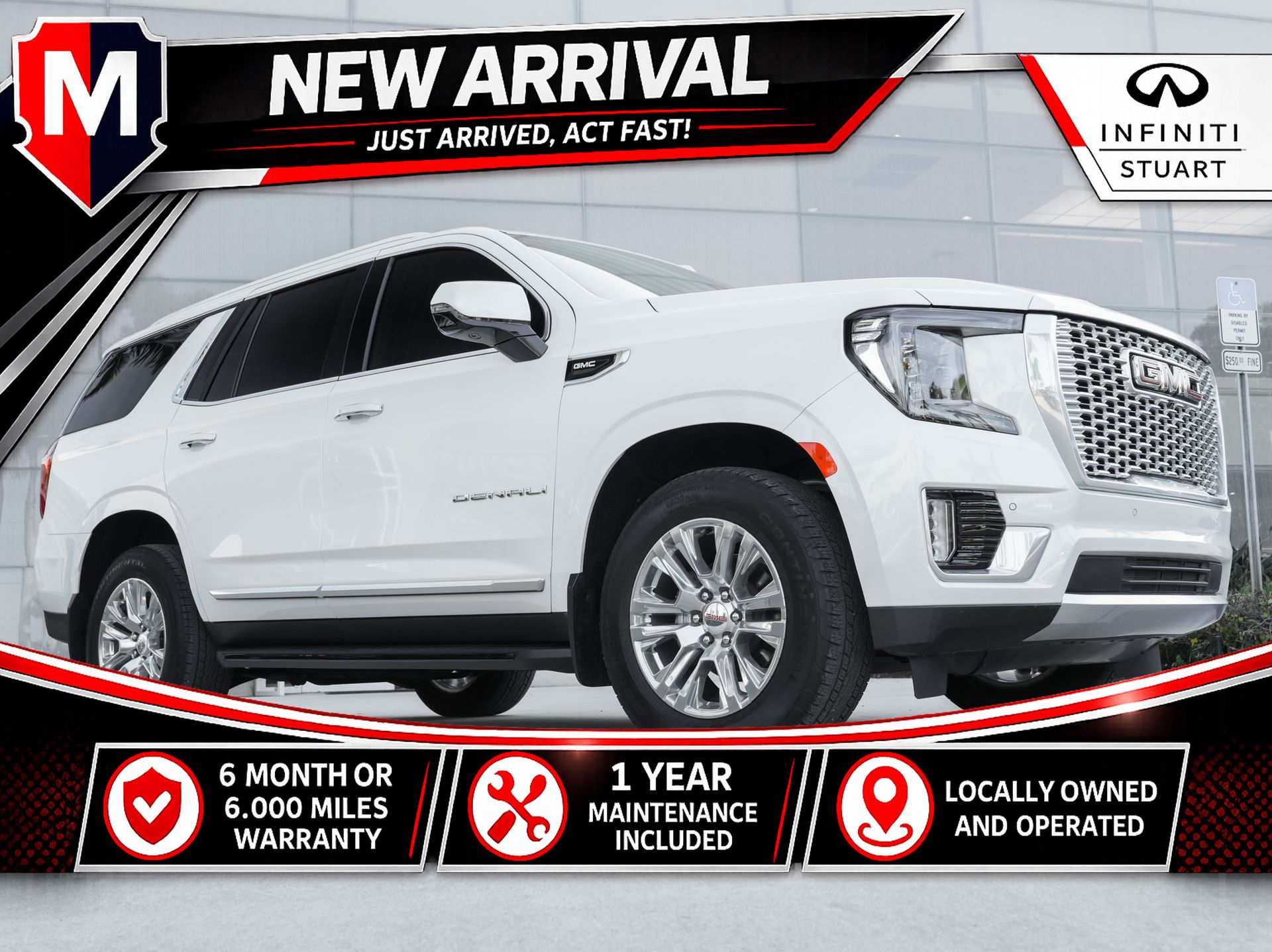 used 2023 GMC Yukon car, priced at $65,400