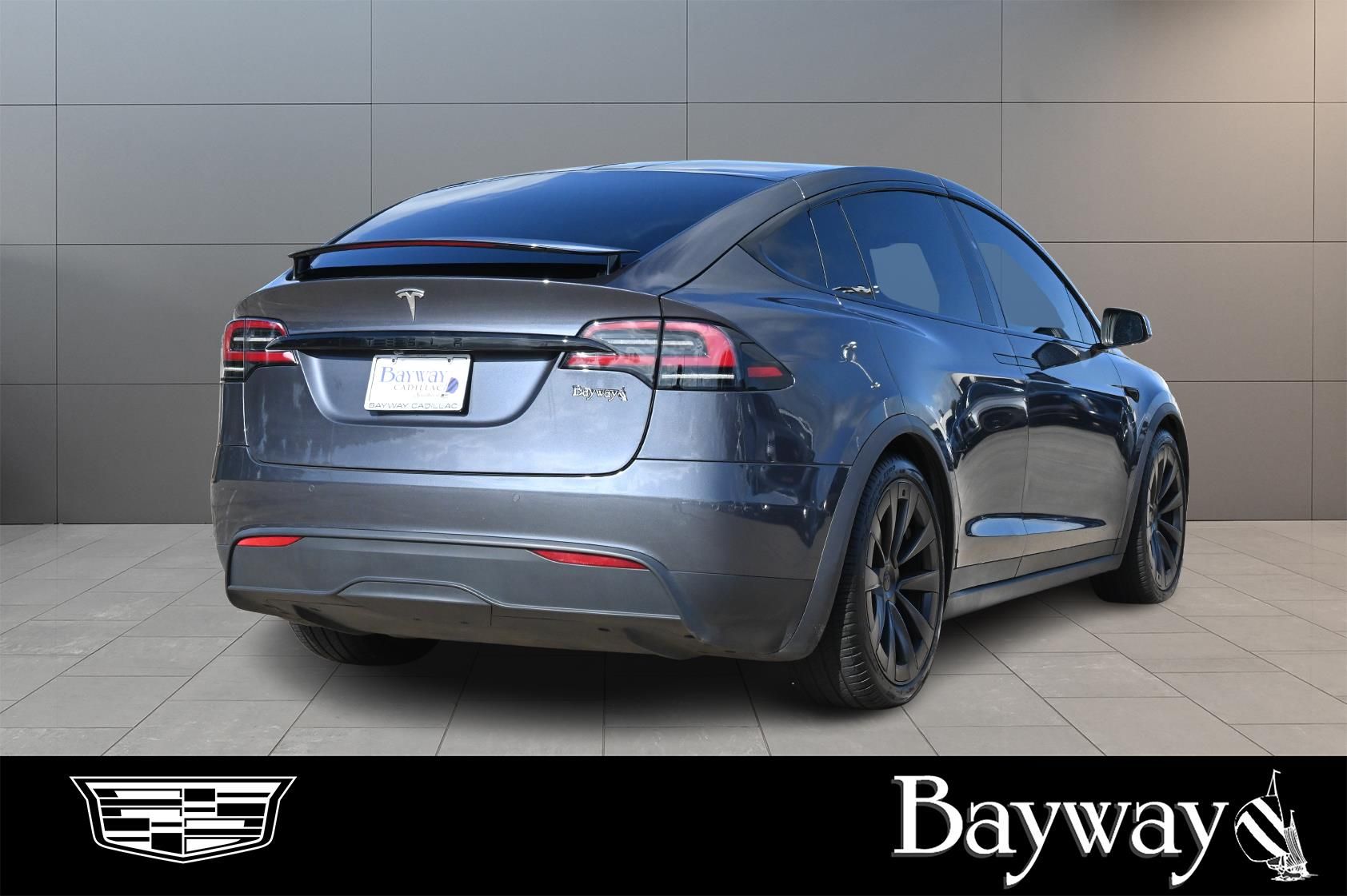 2023 Tesla Model X Standard Range Gray at DeMontrond Automotive Group