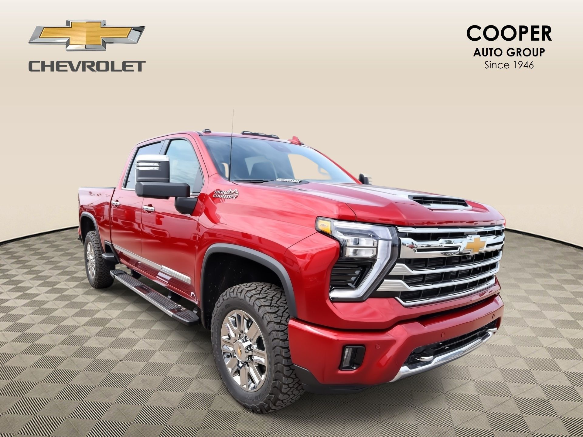 Radiant Red Tintcoat 2026 Chevrolet Silverado 2500HD Pickup Truck Four-Wheel Drive Automatic