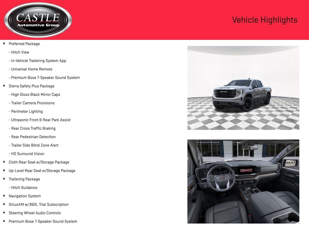 Sierra 1500 Crew Cab Elevation