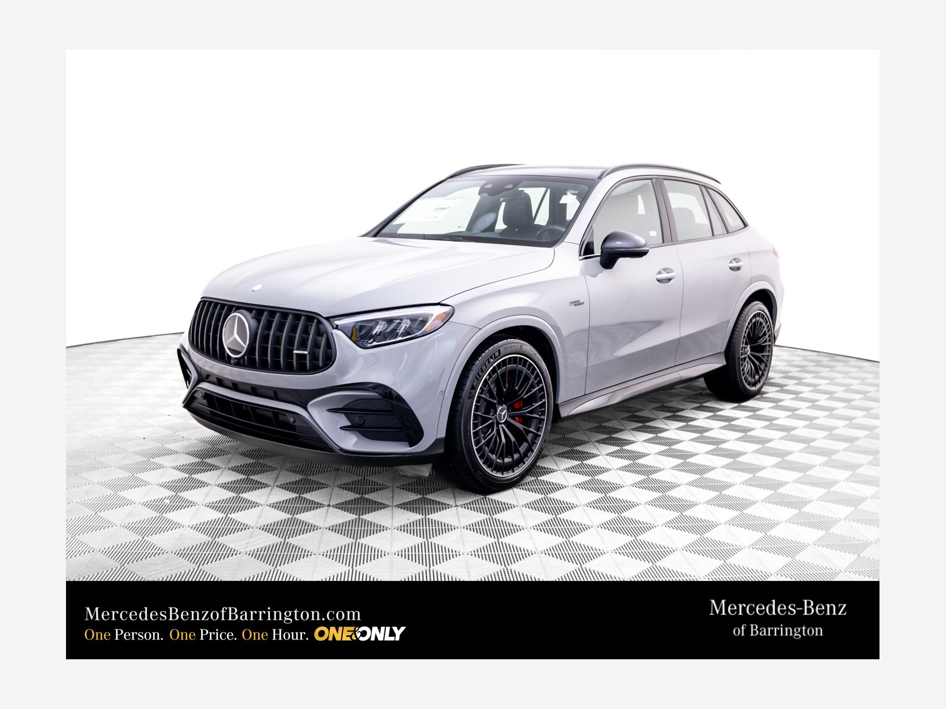 Gray (MANUFAKTUR Alpine Grey) 2026 Mercedes-Benz GLC SUV / Crossover All-Wheel Drive 9-Speed Automatic
