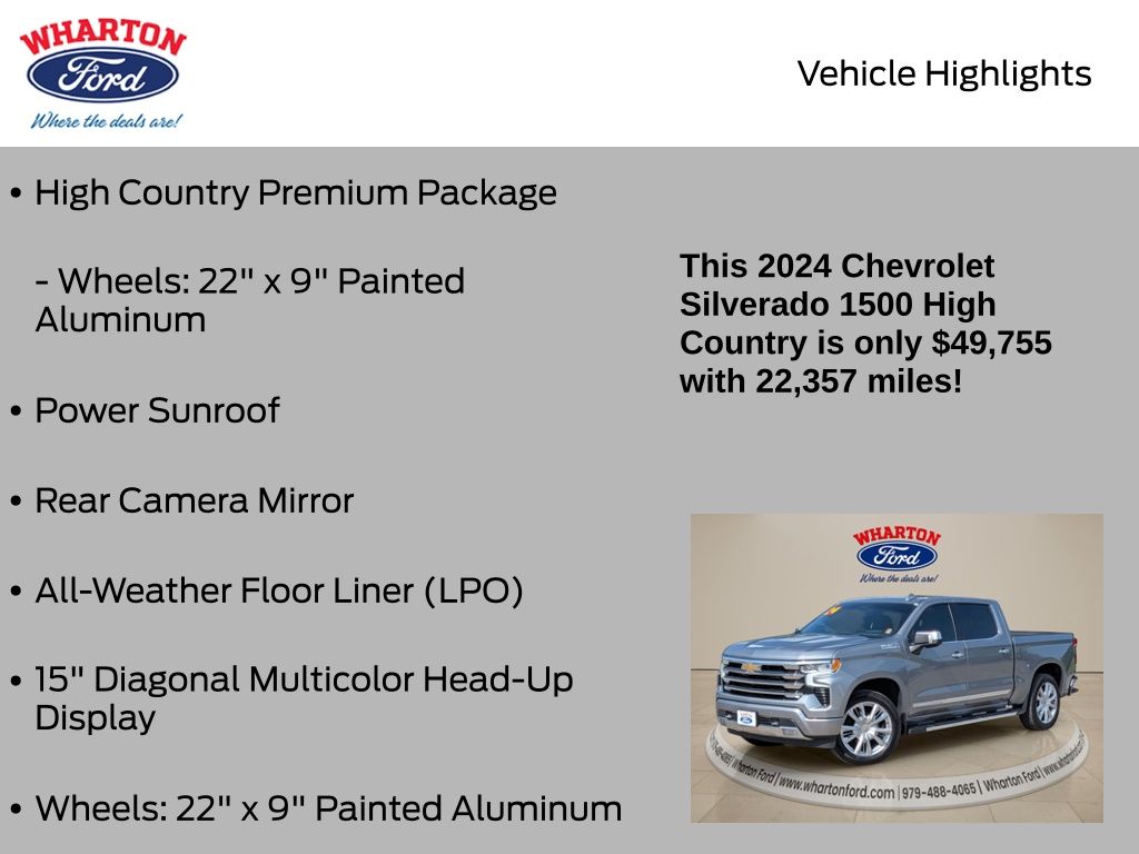 2024 Chevrolet Silverado 1500 High Country - 10
