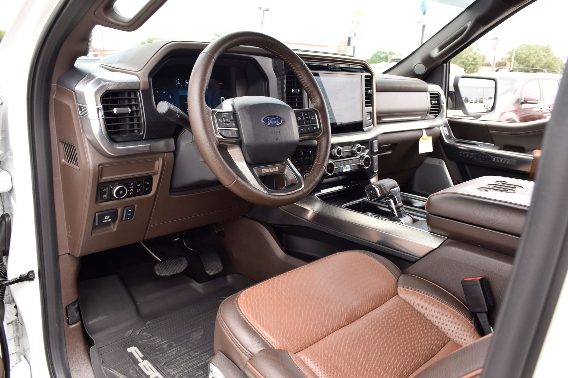 2025 Ford F-150 King Ranch White at Classic Elite Chevrolet Hwy 6