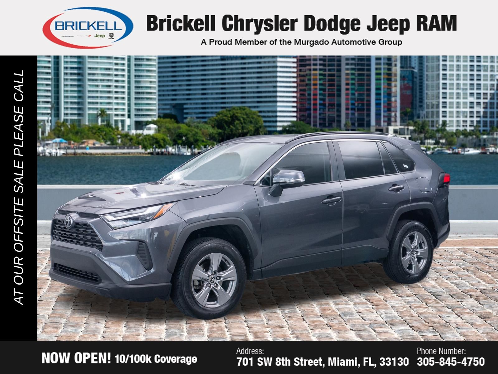 Magnetic Gray Metallic 2023 Toyota RAV4 SUV / Crossover Front-Wheel Drive 8-Speed Automatic