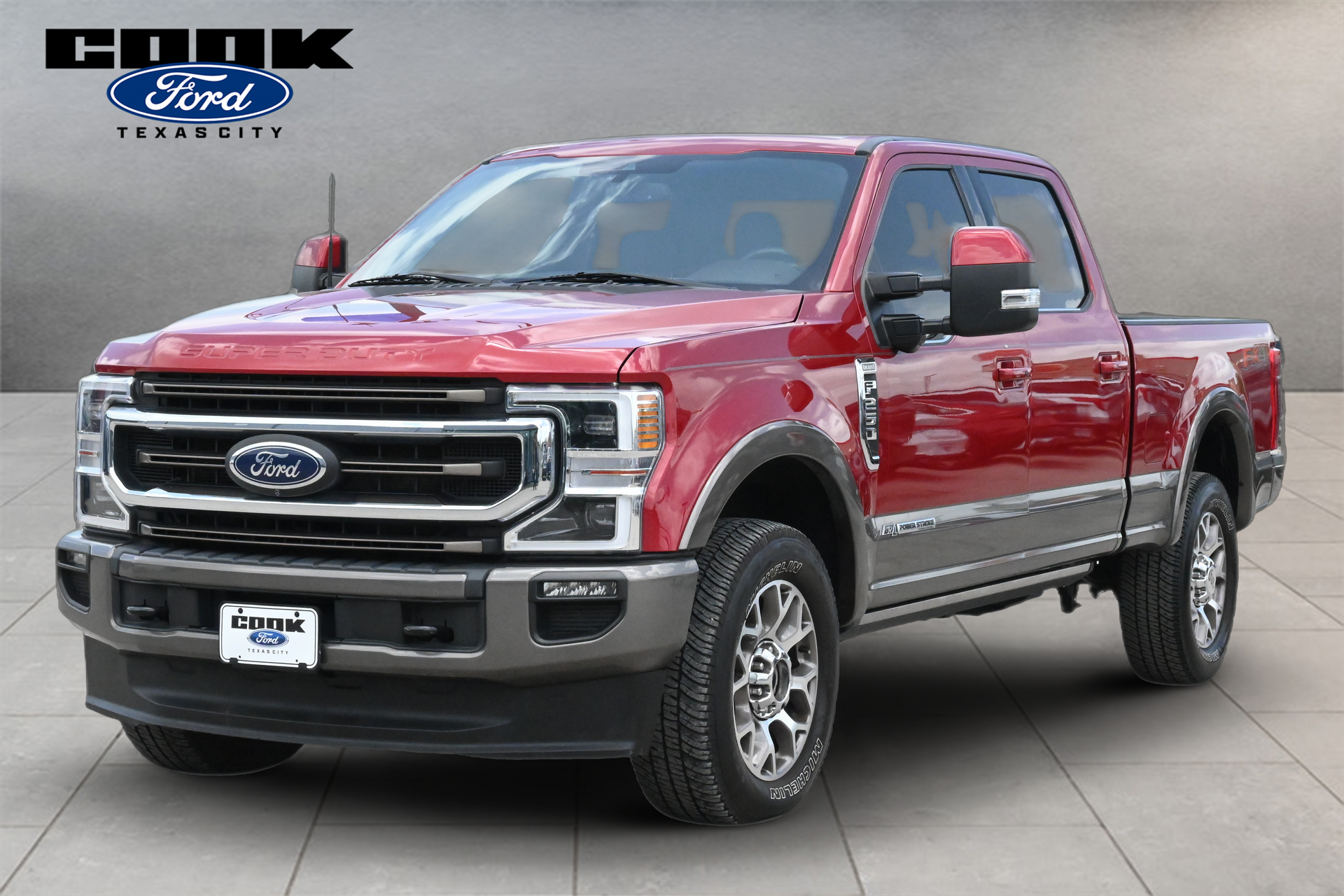 2021 Ford F-250SD King Ranch Red at Legacy Ford