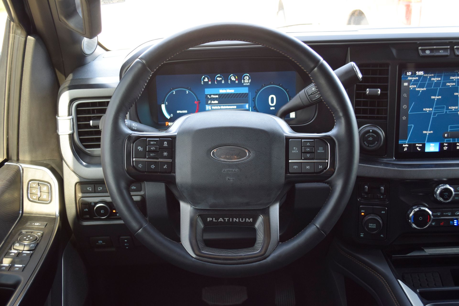 2024 Ford F-250SD Platinum Gray at Tom Peacock Cadillac