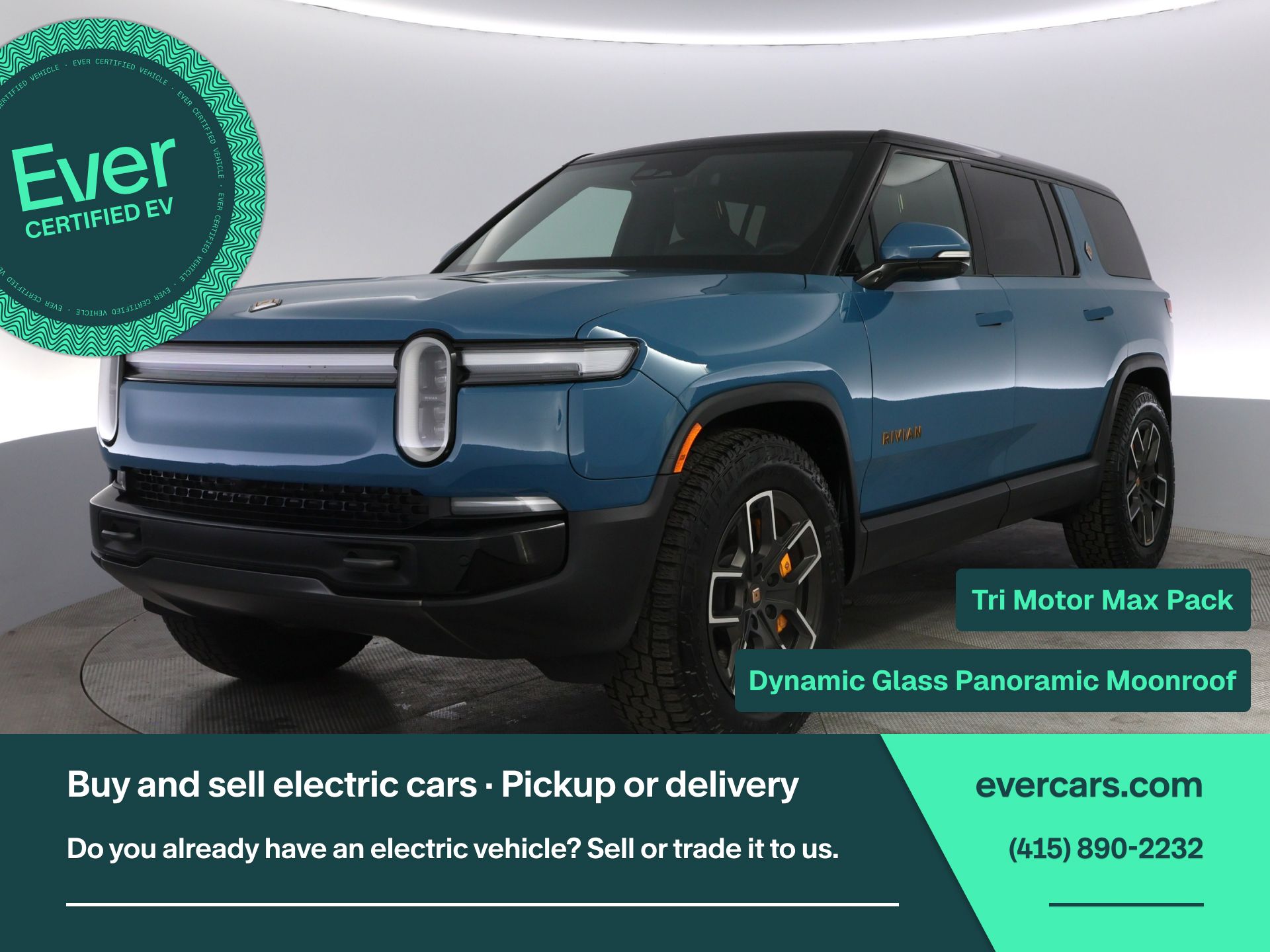 2025 Rivian R1S Ascend Tri Max Motor AWD