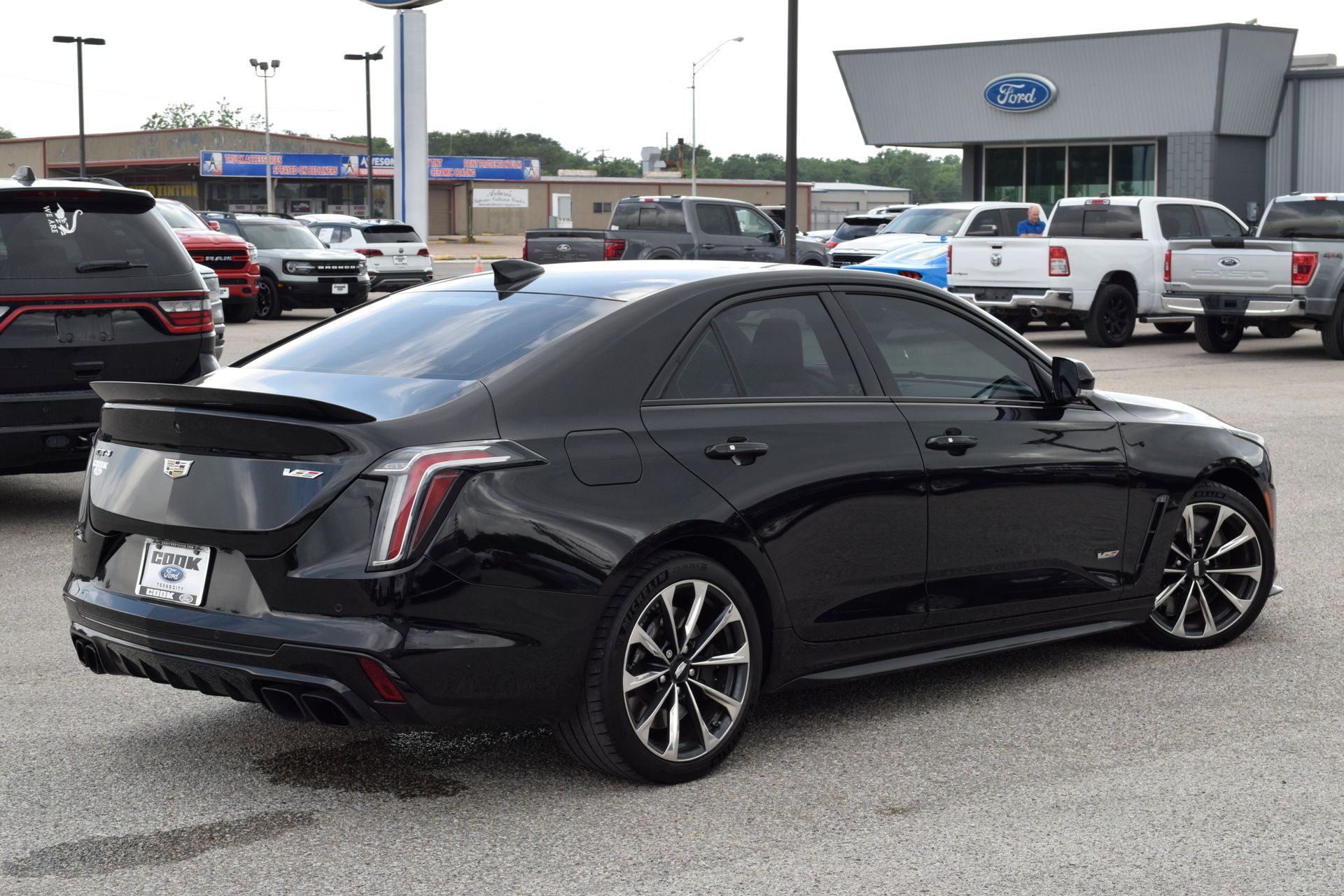 2023 Cadillac CT4 V-Series Black at Bayway Cadillac of The Woodlands