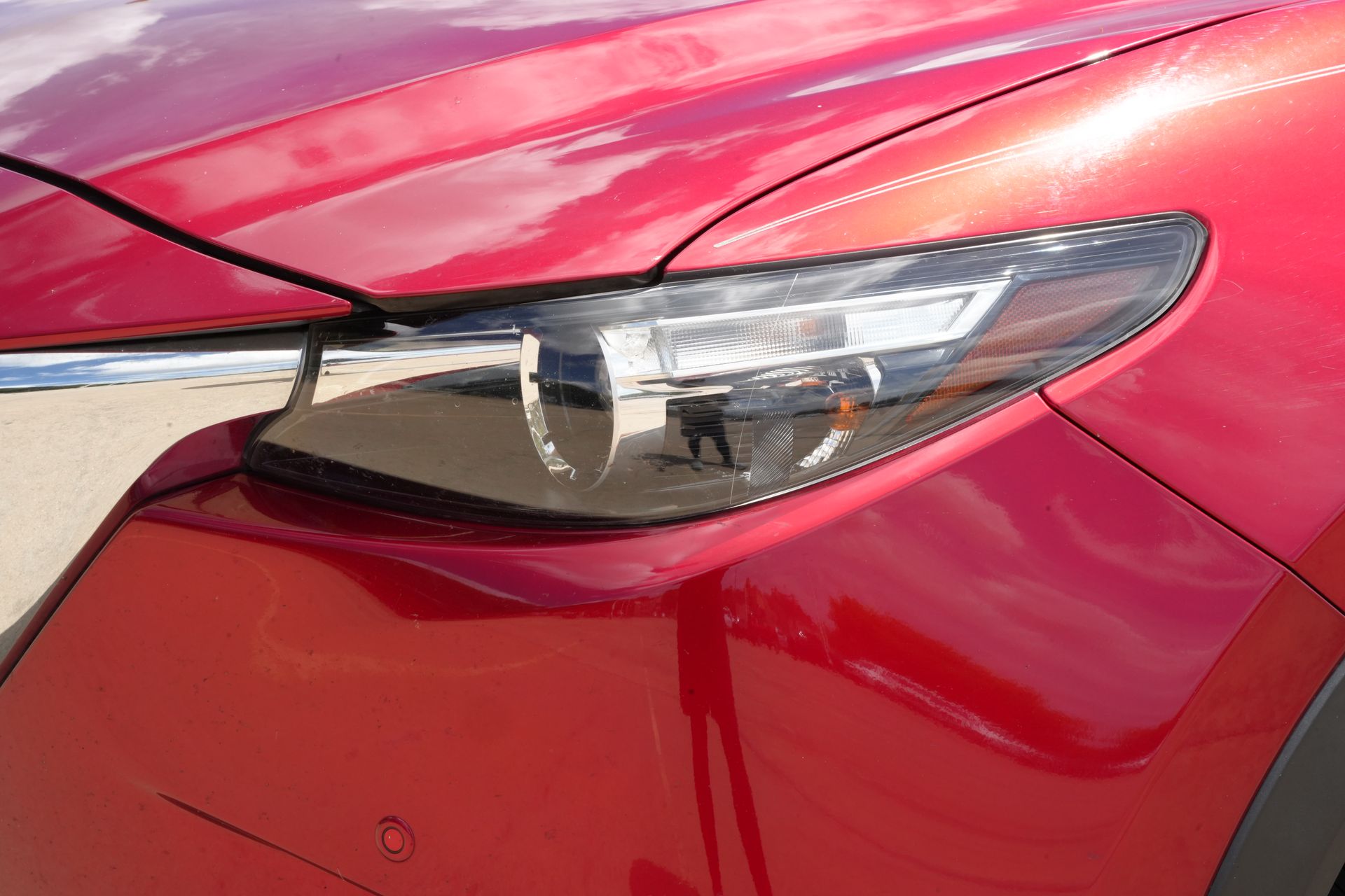 2021 Mazda CX-9 Touring Red at Joe Myers Mazda Kia