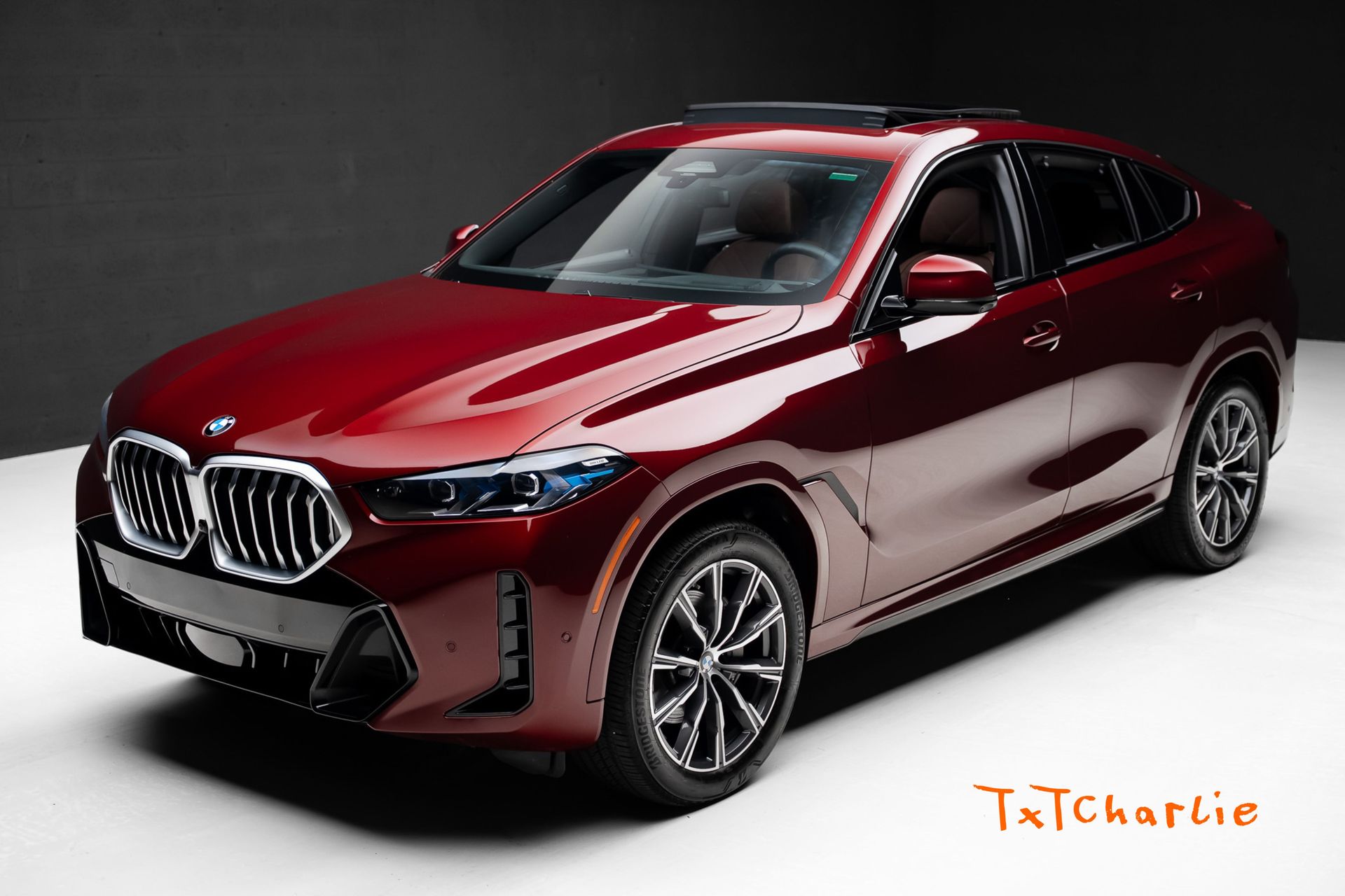 Red Metallic 2026 BMW X6 SUV / Crossover All-Wheel Drive 8-Speed Automatic