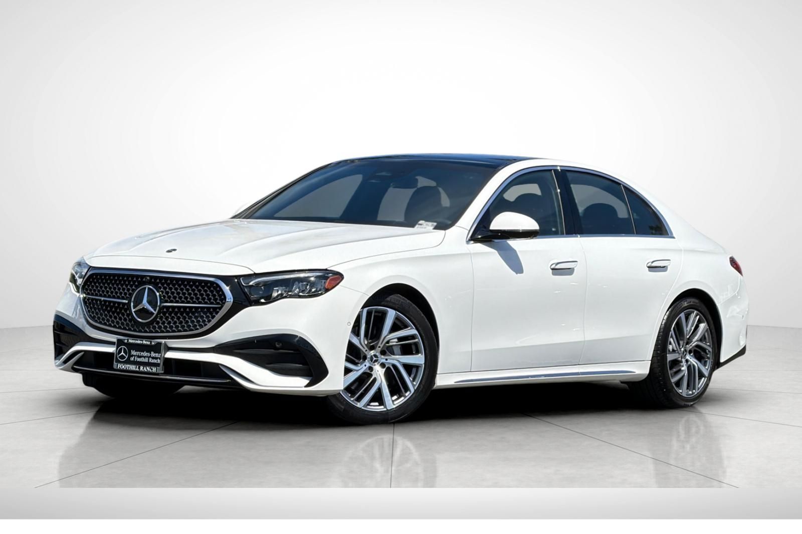 Polar White 2026 Mercedes-Benz E-Class Sedan Rear-Wheel Drive 9-Speed Automatic