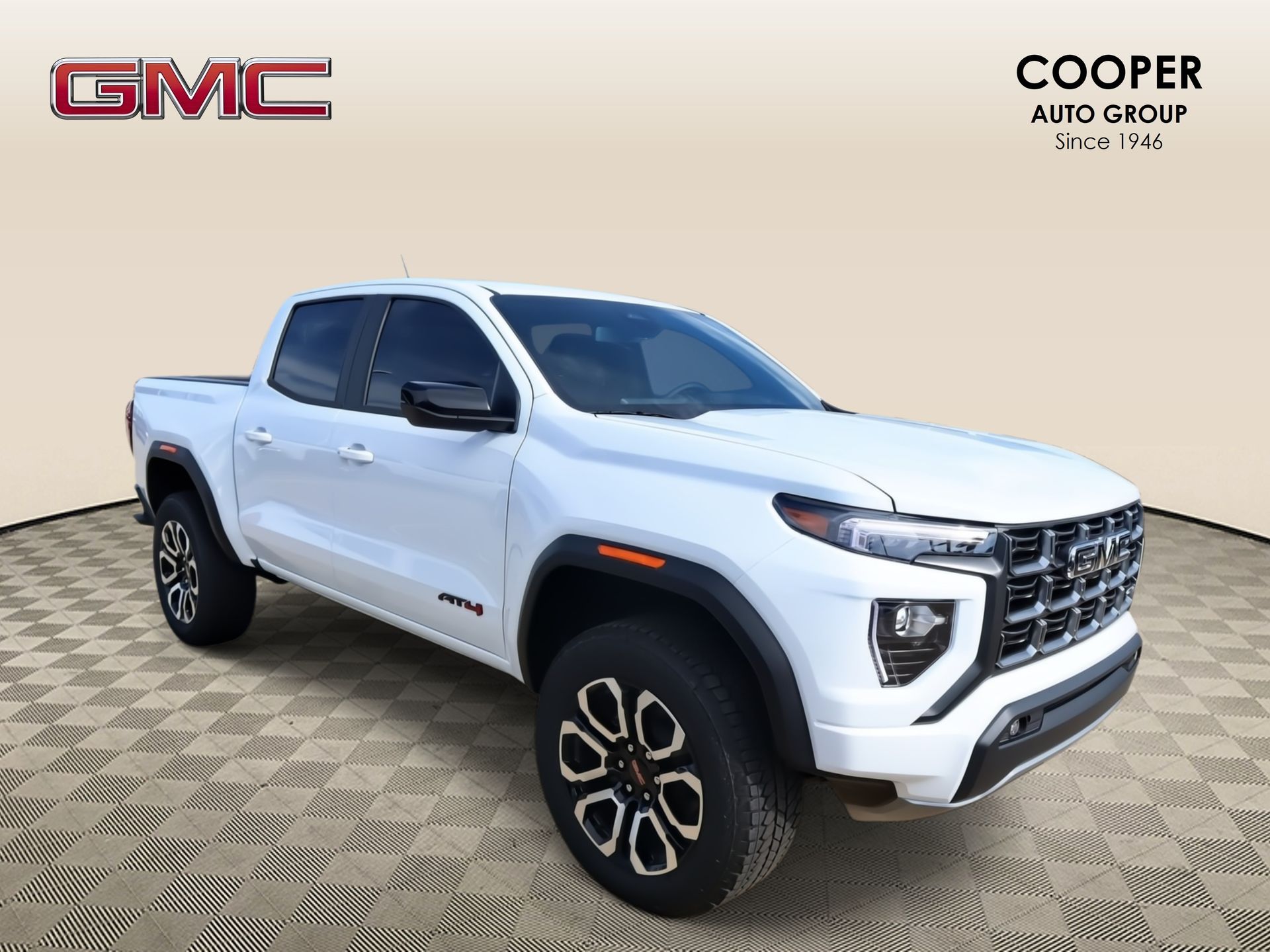 Summit White 2026 GMC Canyon Pickup Truck Four-Wheel Drive 8-Speed Automatic